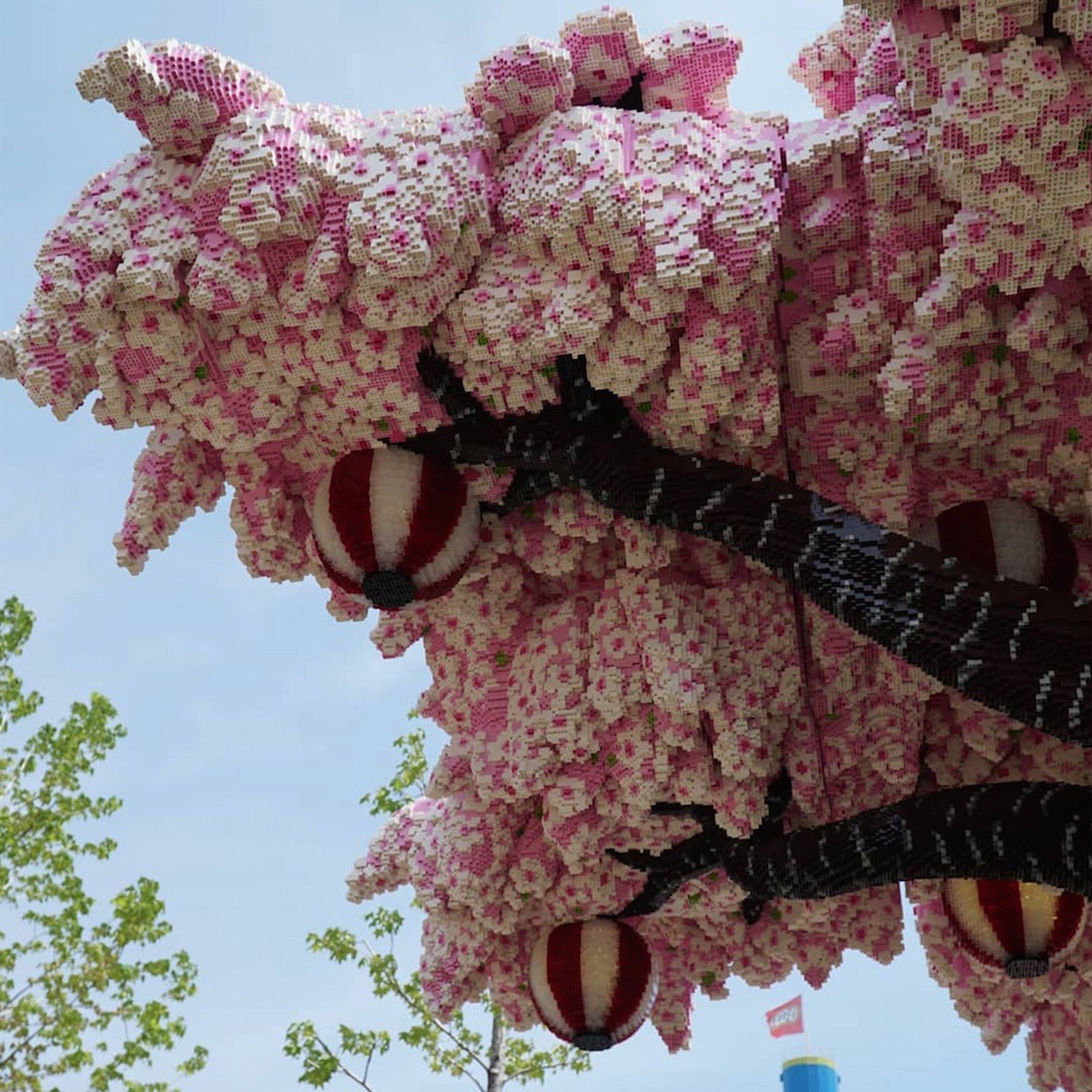 Lego Cherry Blossom Tree at Legoland Japan | POPSUGAR News