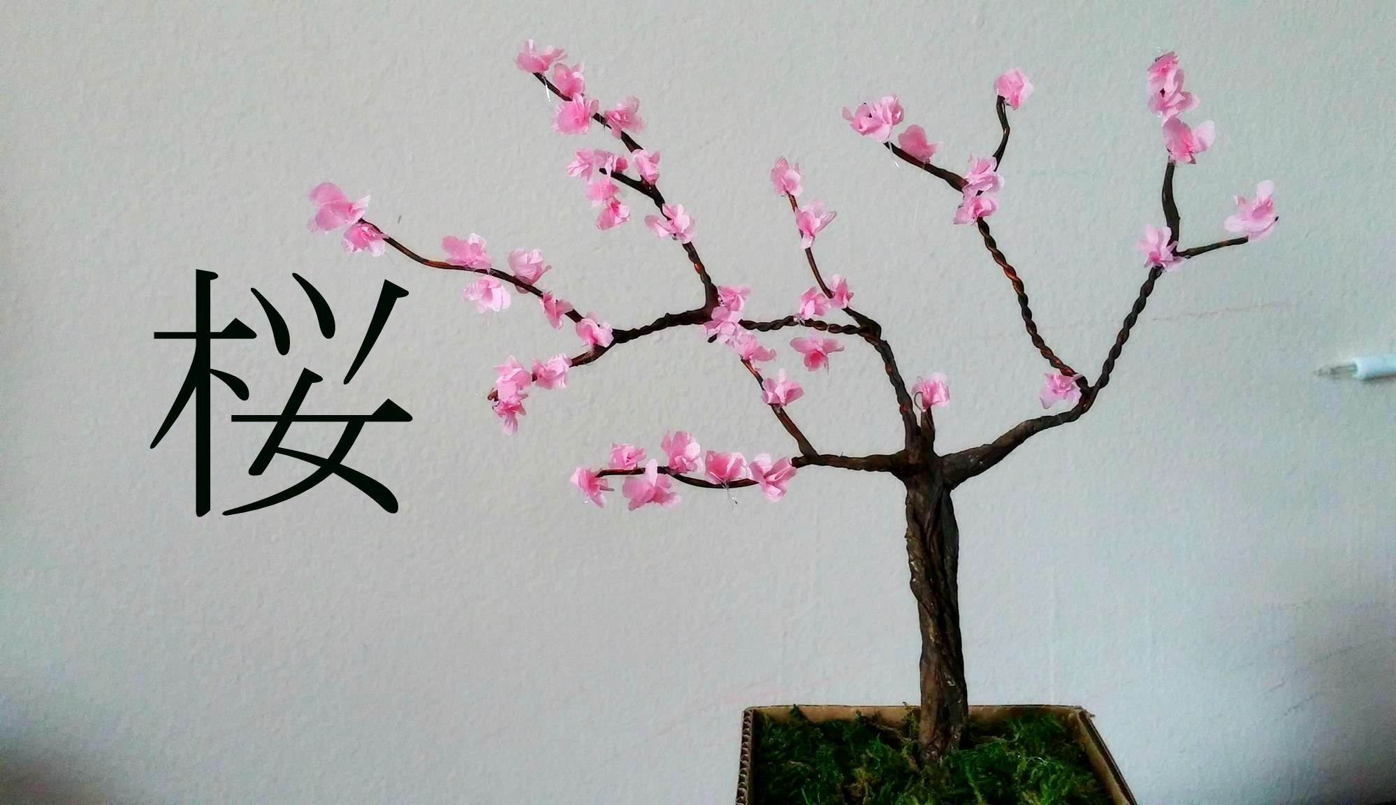 DIY Cherry Blossom Tree // Room Decor - YouTube