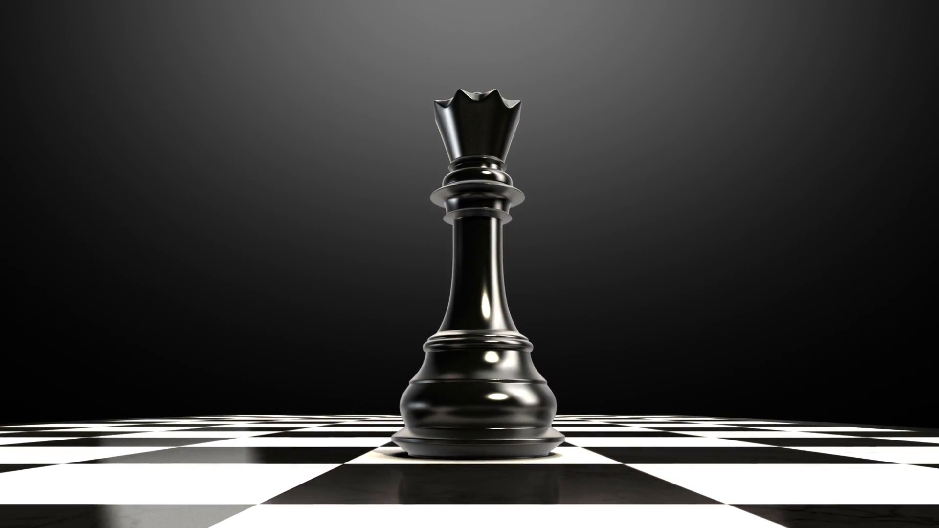 Chess pieces animation, game, board, think. Motion Background ...