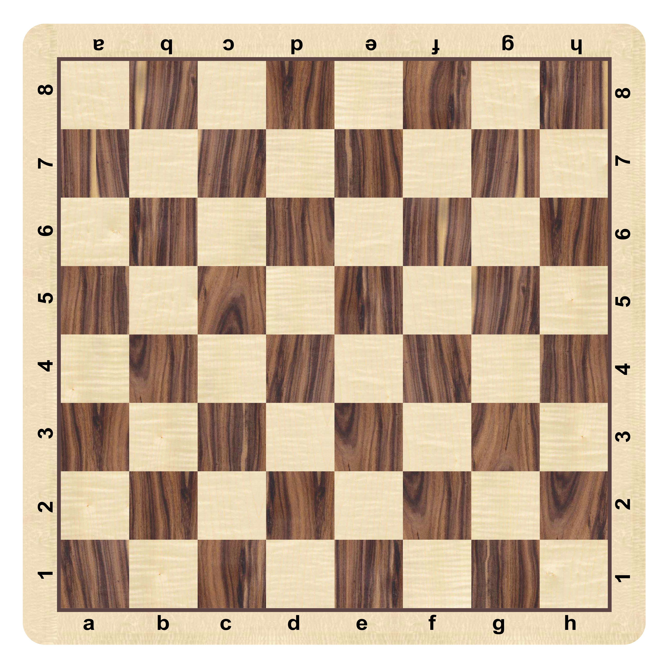 Rosewood MousePad Chess Board 20
