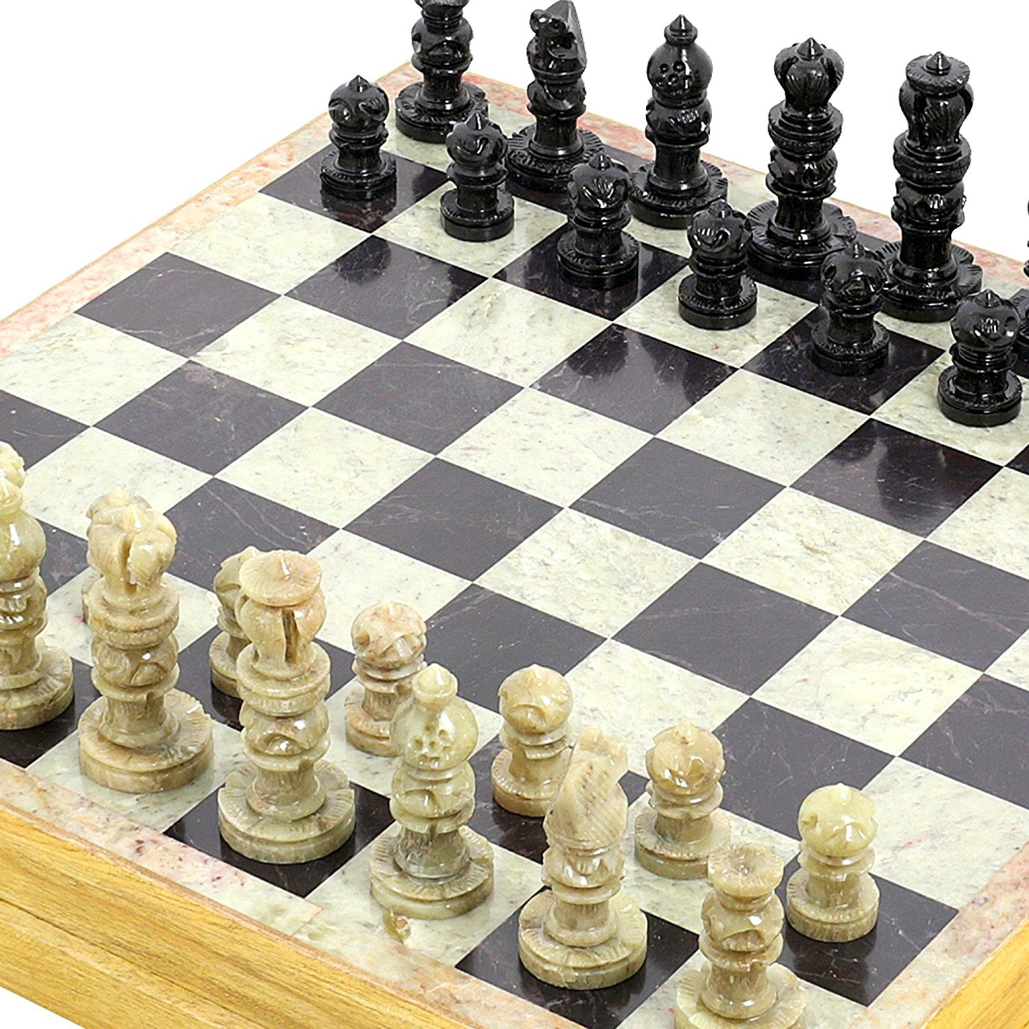 Amazon.com: Rajasthan Stone Art Unique Chess Sets and Board: Toys ...