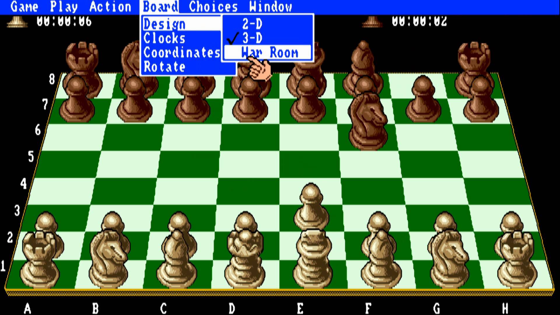 Chessmaster 2100 The Fidelity v1 2 AMIGA OCS 1990Electronic Artscr ...