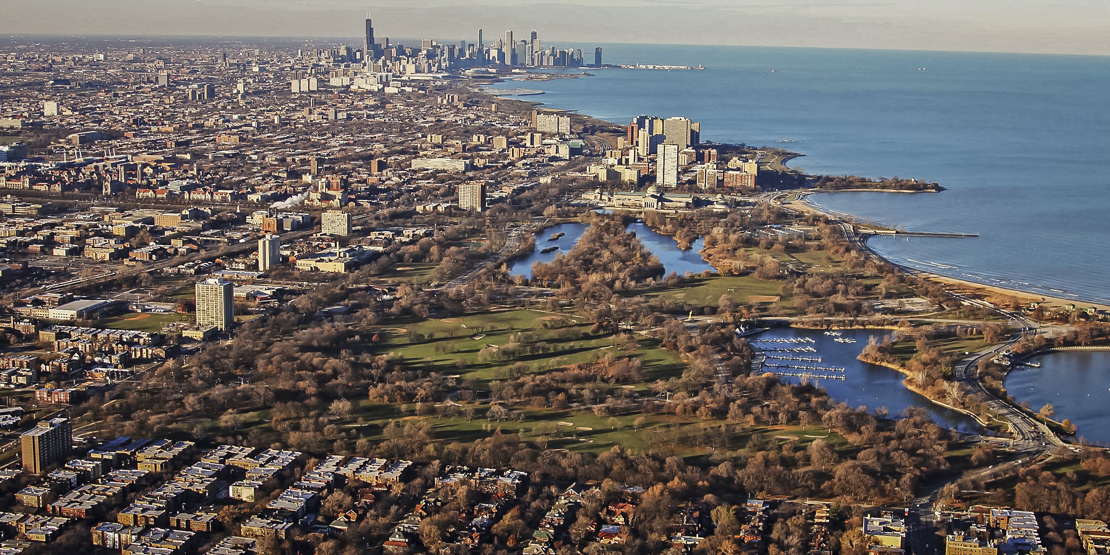 Chicago coastline photo