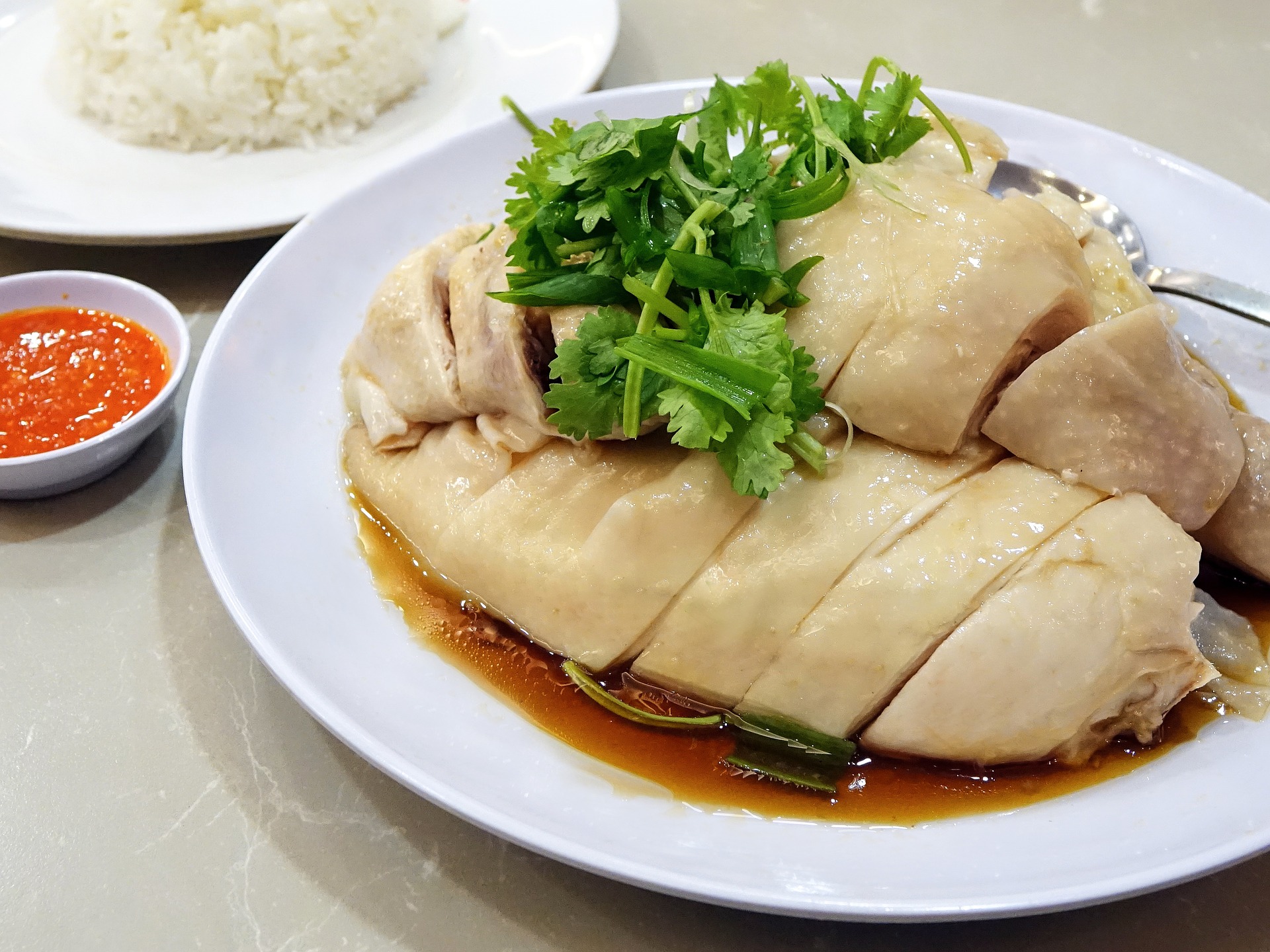 Chicken rice photo