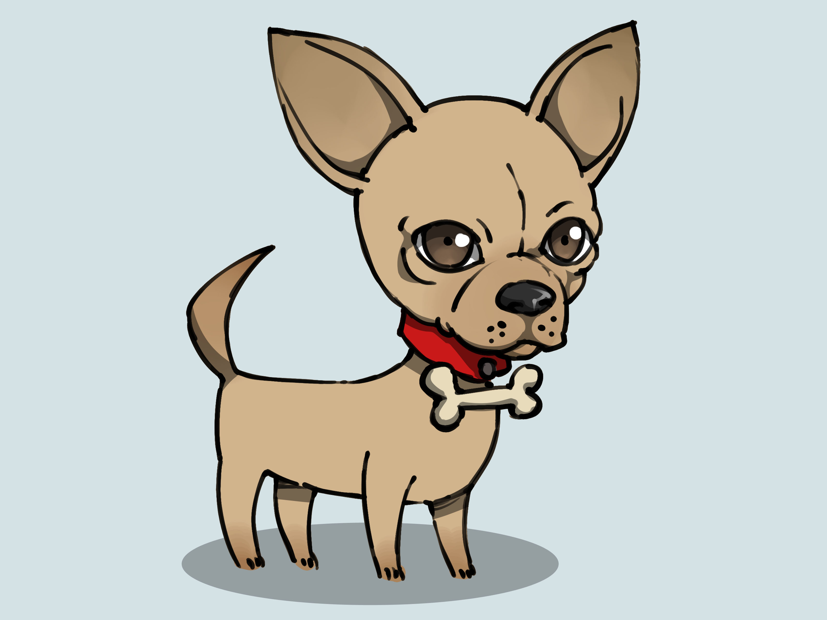 How to Draw a Chihuahua (with Pictures) - wikiHow