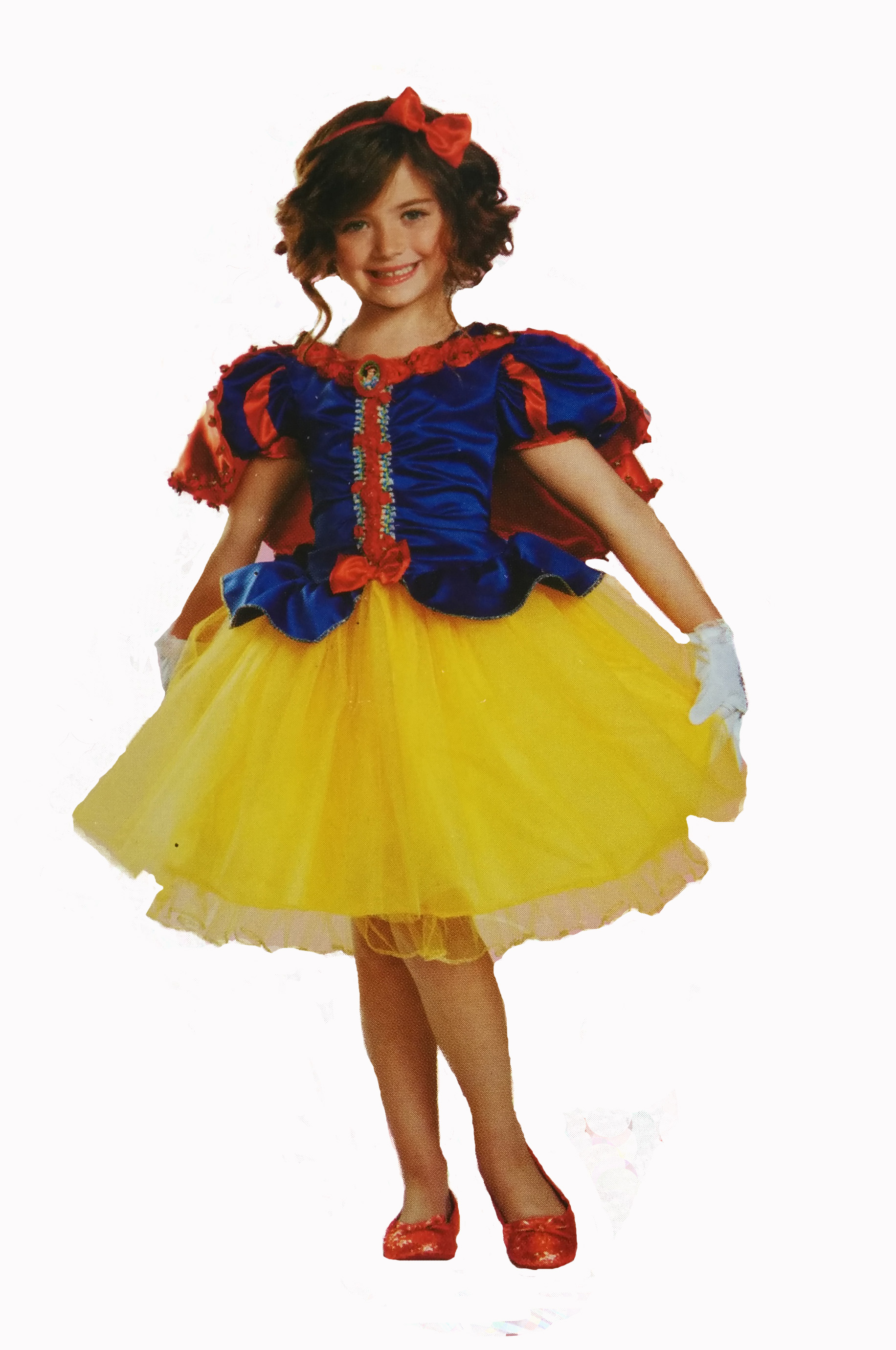 Disney Snow White Deluxe Child Costume Gloves Headband XS S M 7-8 | eBay