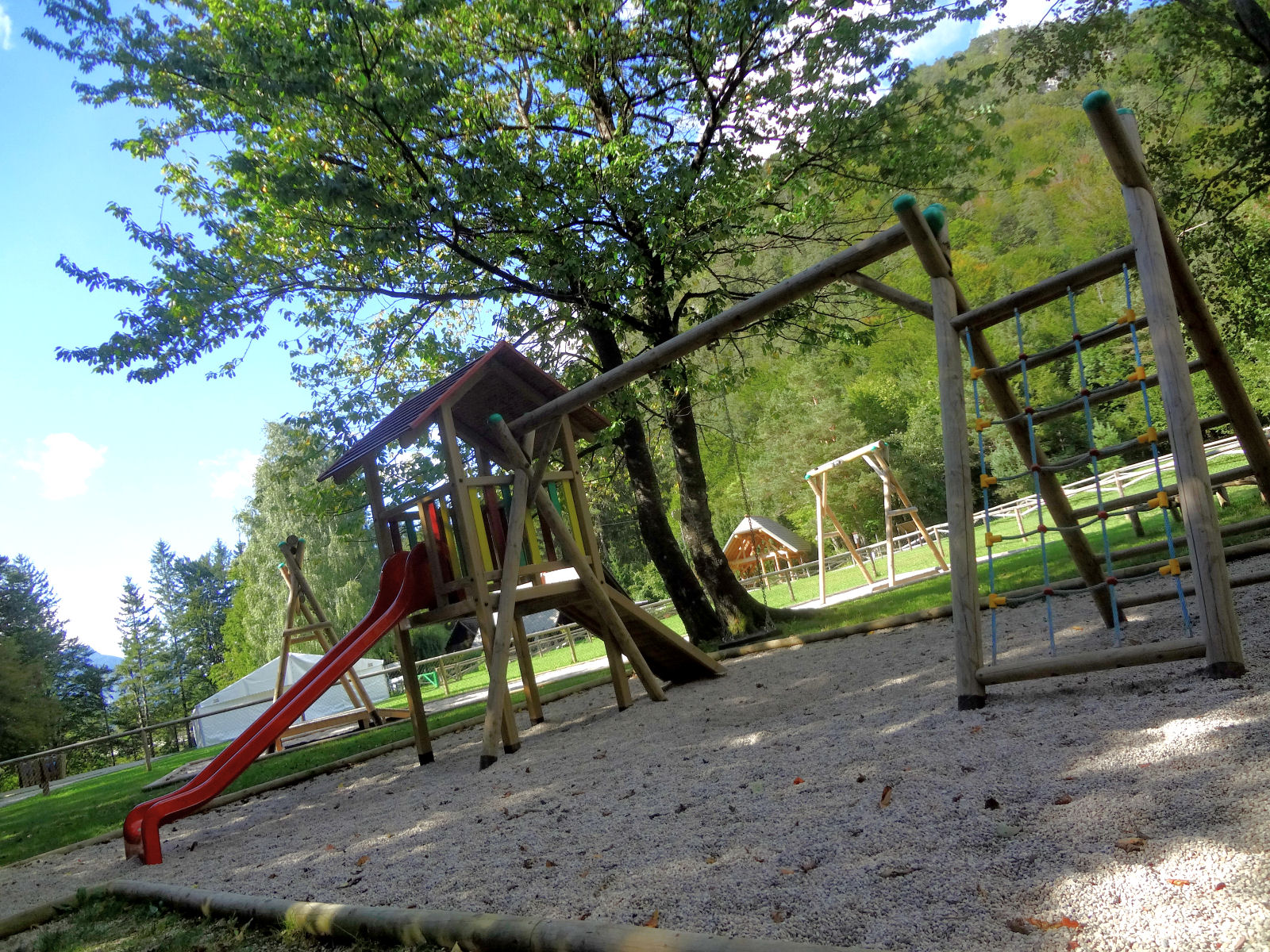 Children's playground in Bled area - Apartments Fine Stay Slovenia
