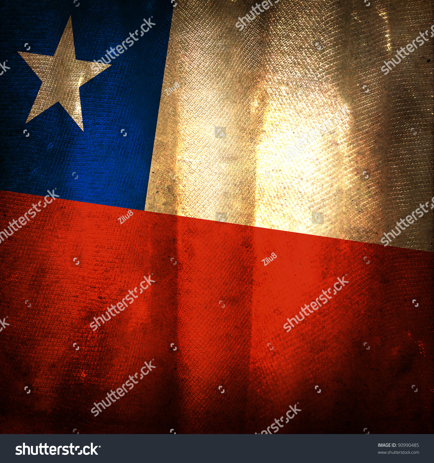 Old Grunge Flag Chile Stock Photo 90990485 - Shutterstock