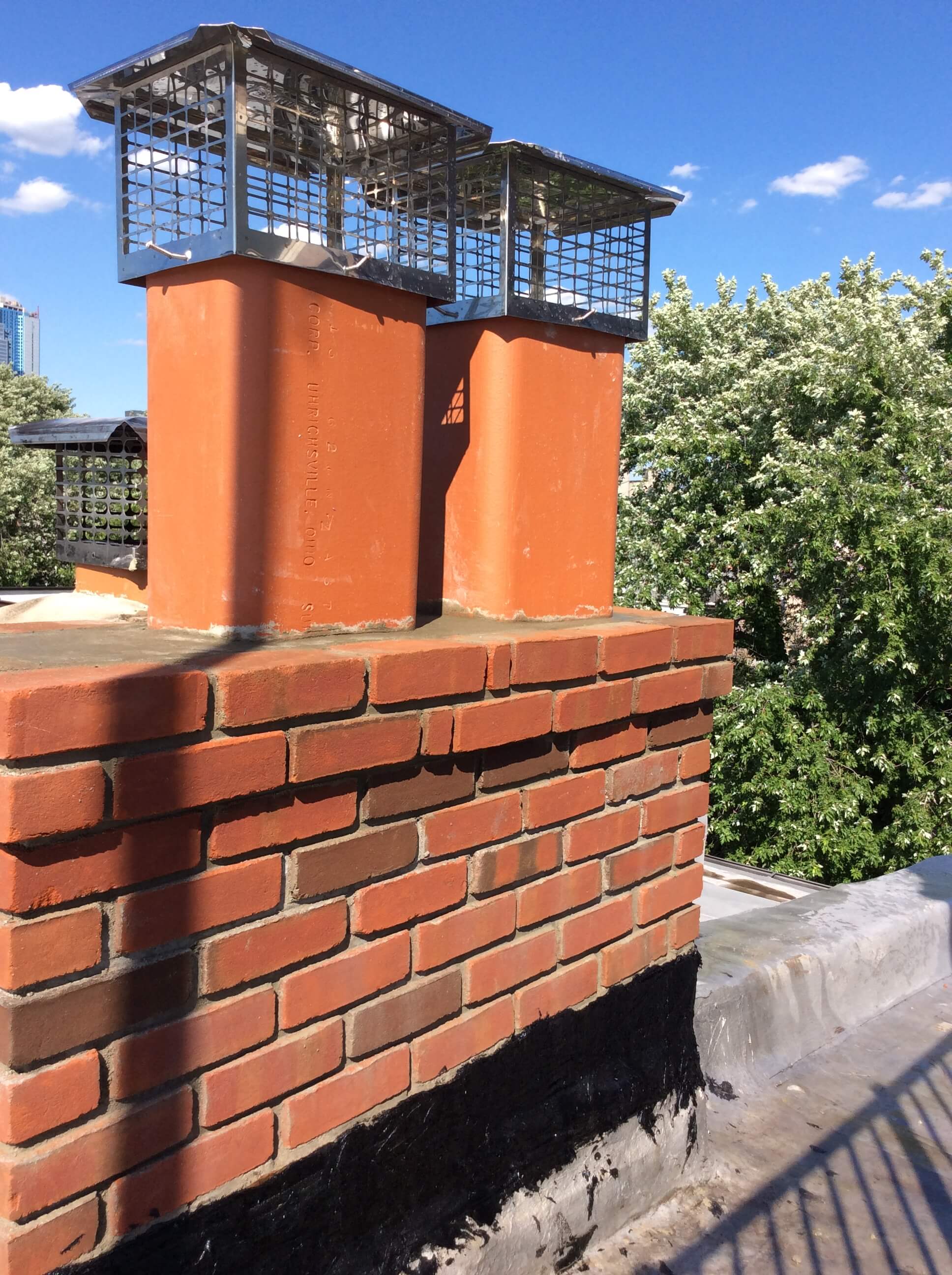 Roof Chimney Rebuild - A&A Chimney and Fireplace