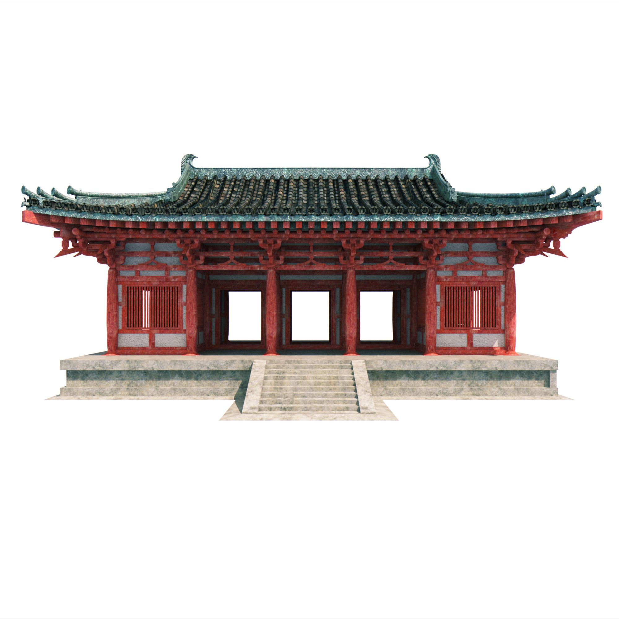 chinese building 3d model | Pandamino | Pinterest | Chinese ...