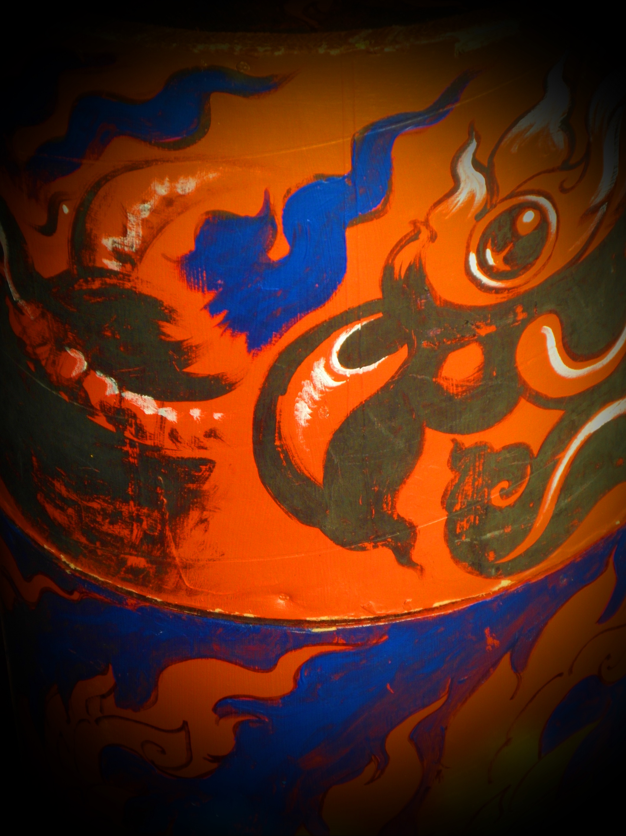Chinese dragon painting photo