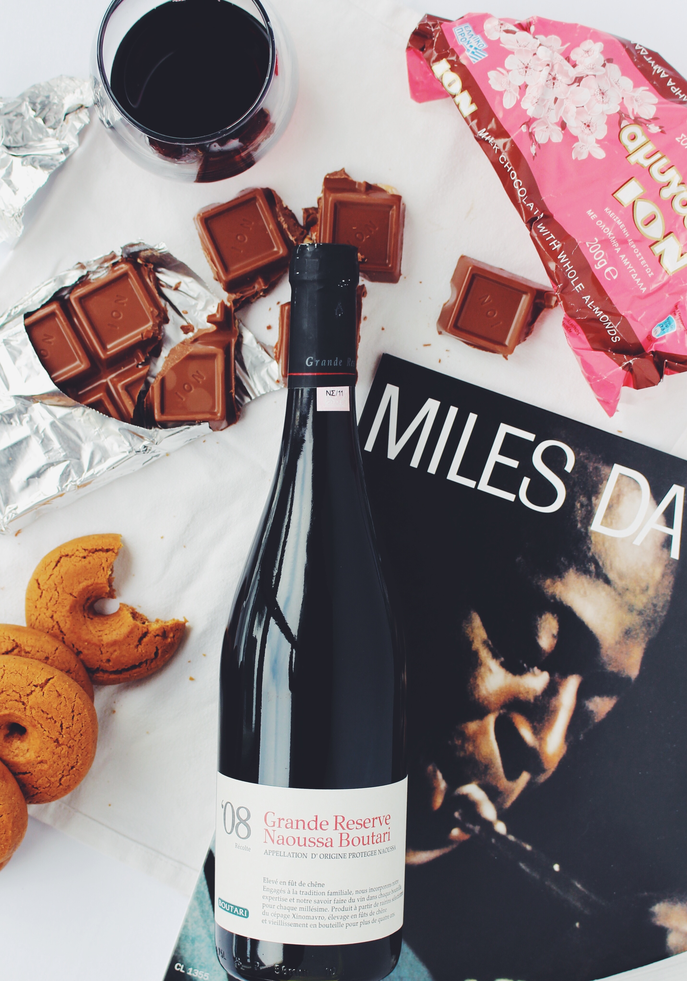 Chocolate & wine photo