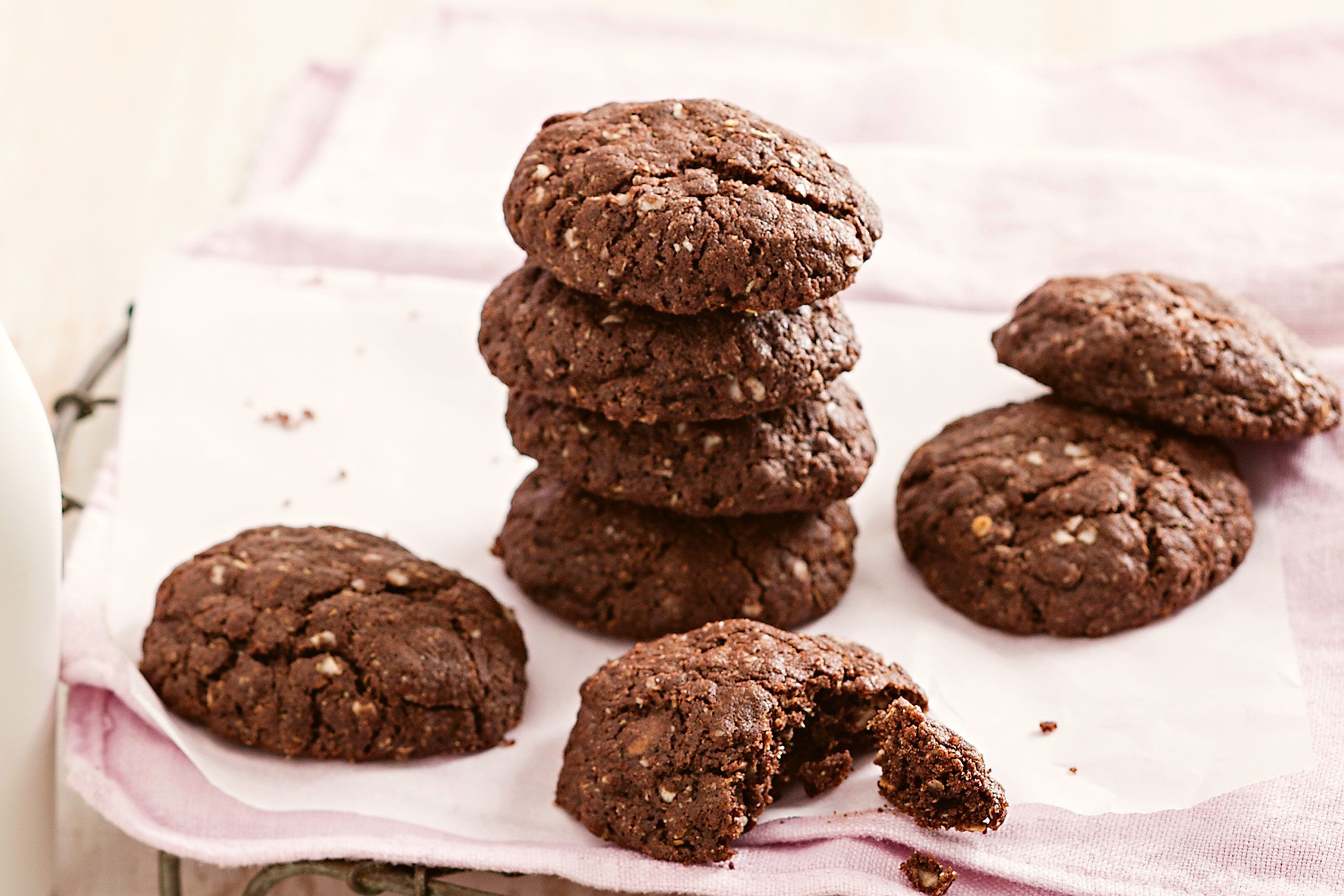 Gluten-free quinoa chocolate biscuits