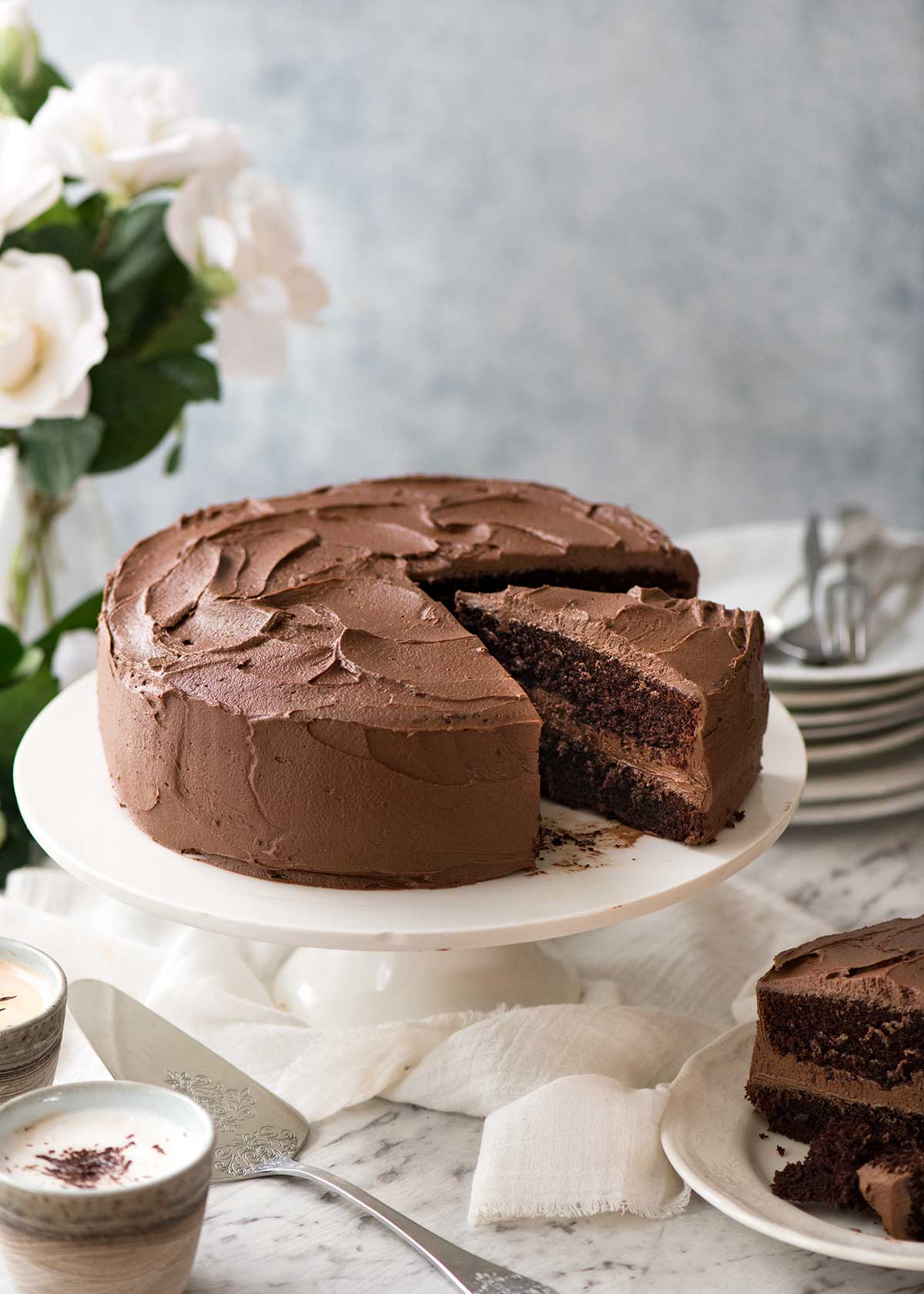 Chocolate cake photo