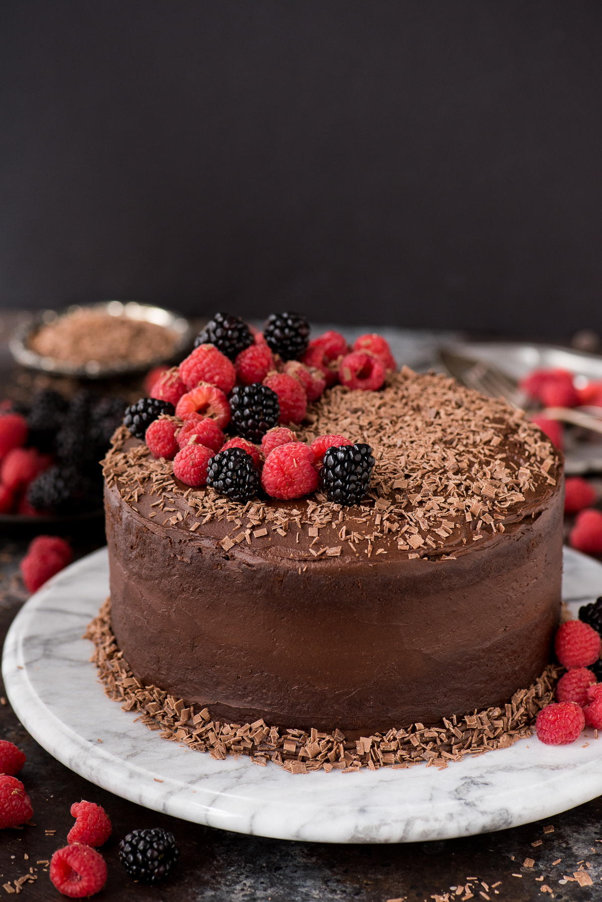 Chocolate Velvet Cake | The First Year