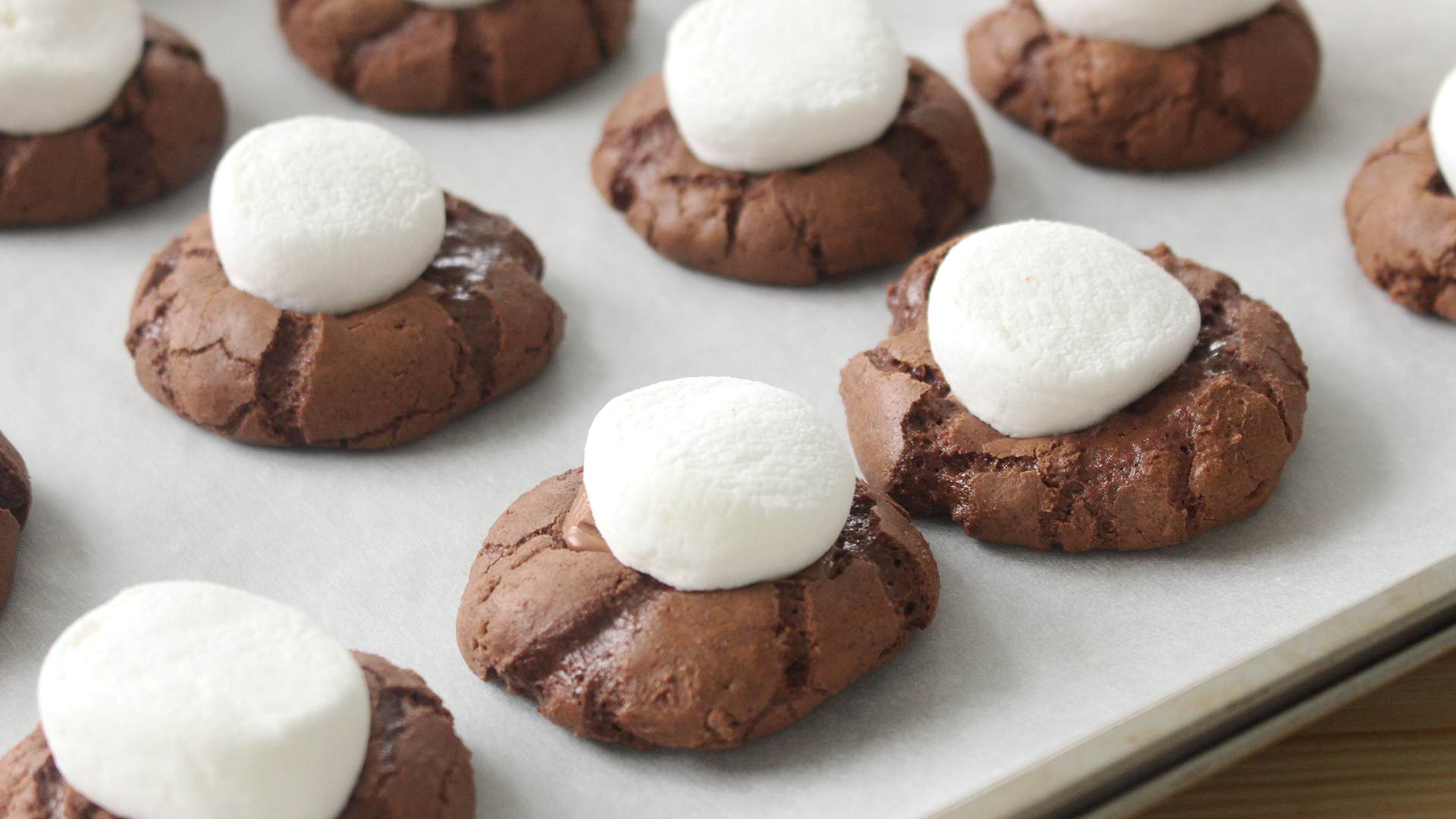 Hot Chocolate Cookies ~ Recipe | Tastemade