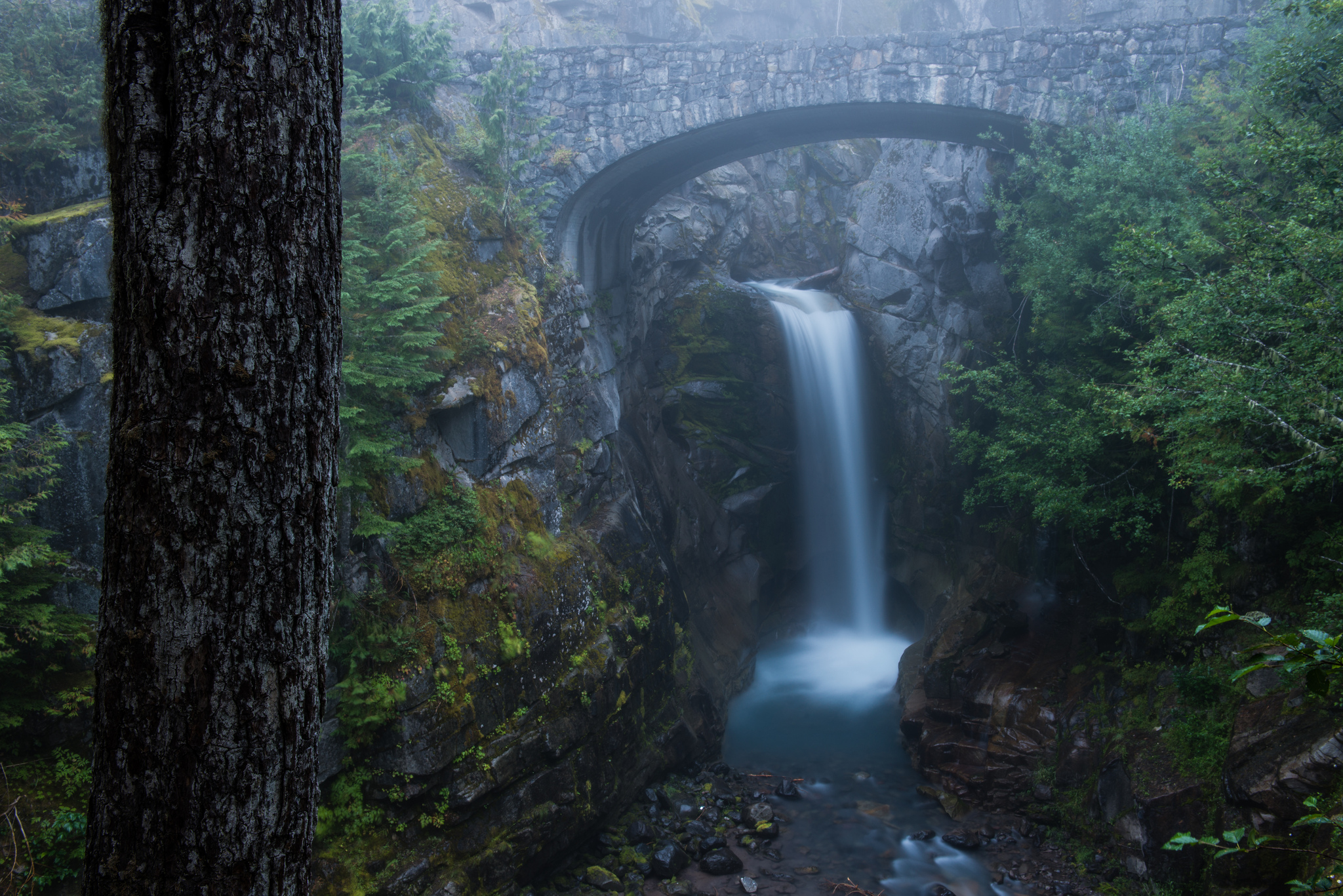 Christine Falls - Waterfall in Mount Rainier - Thousand Wonders