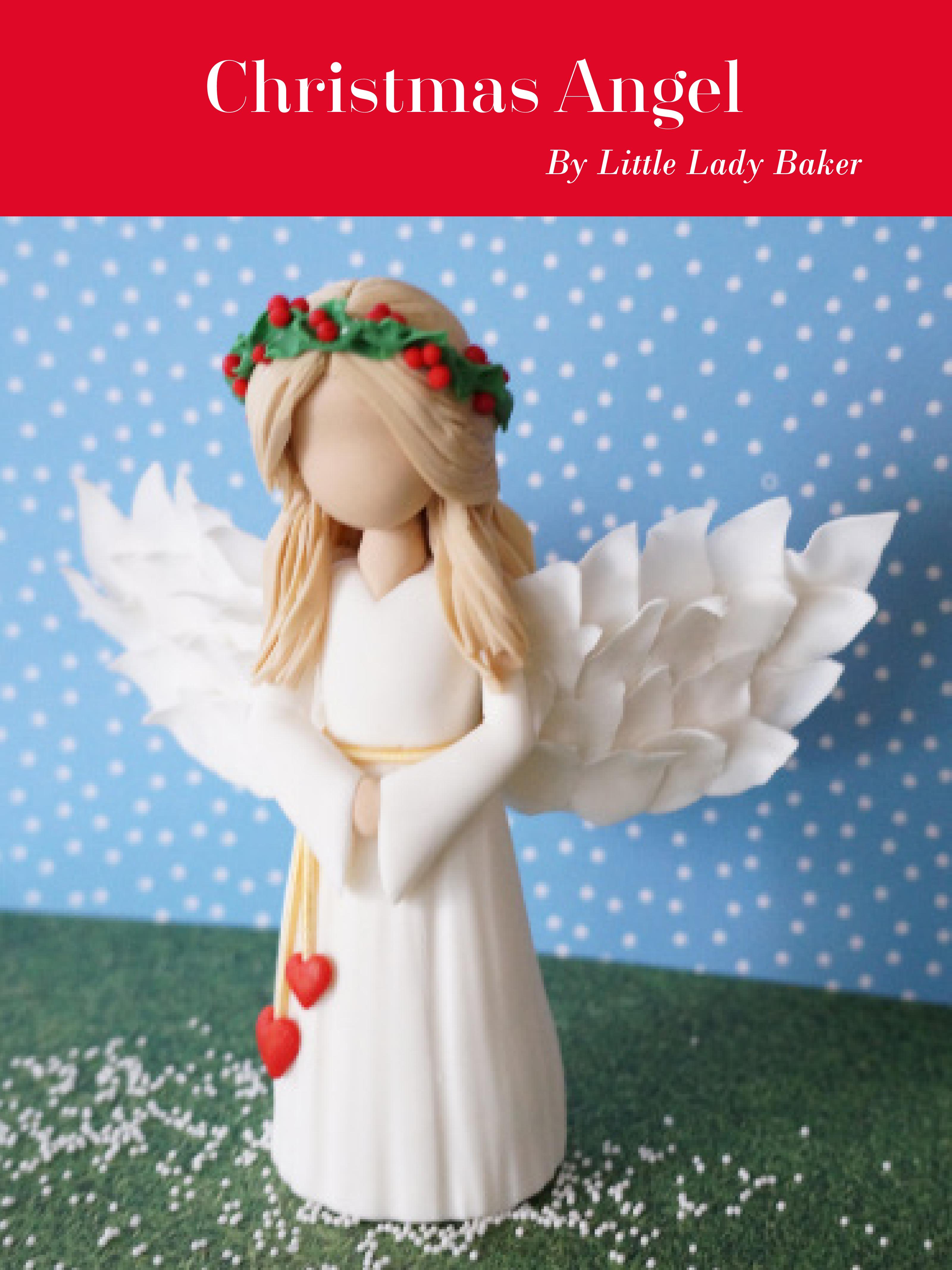 Christmas Angel Tutorial by Little Lady Baker | Australian Cake ...