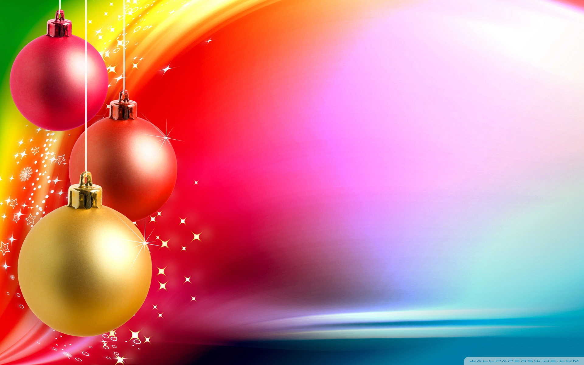 Colorful Christmas Background ❤ 4K HD Desktop Wallpaper for 4K ...