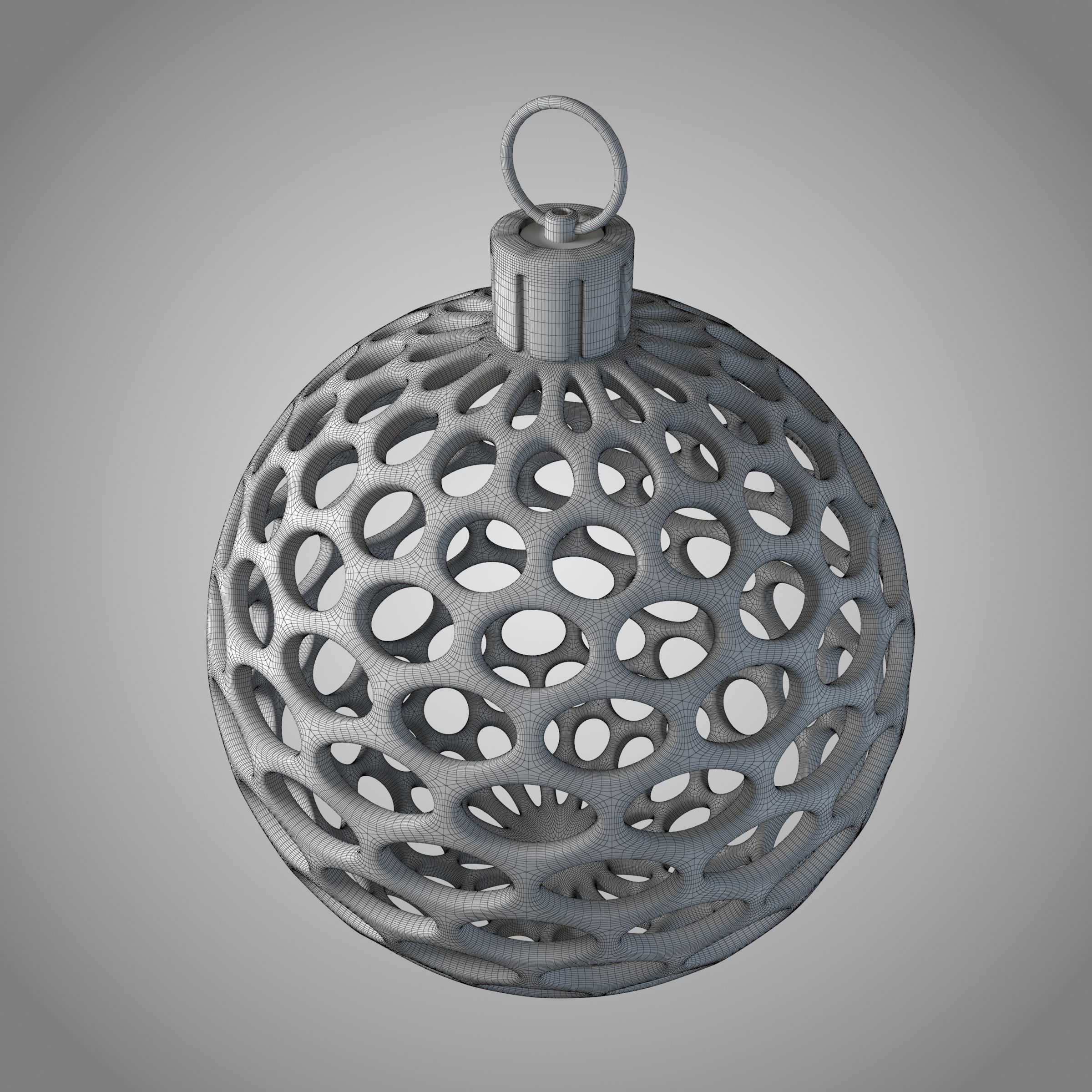 3D model Modern Christmas Ball | CGTrader