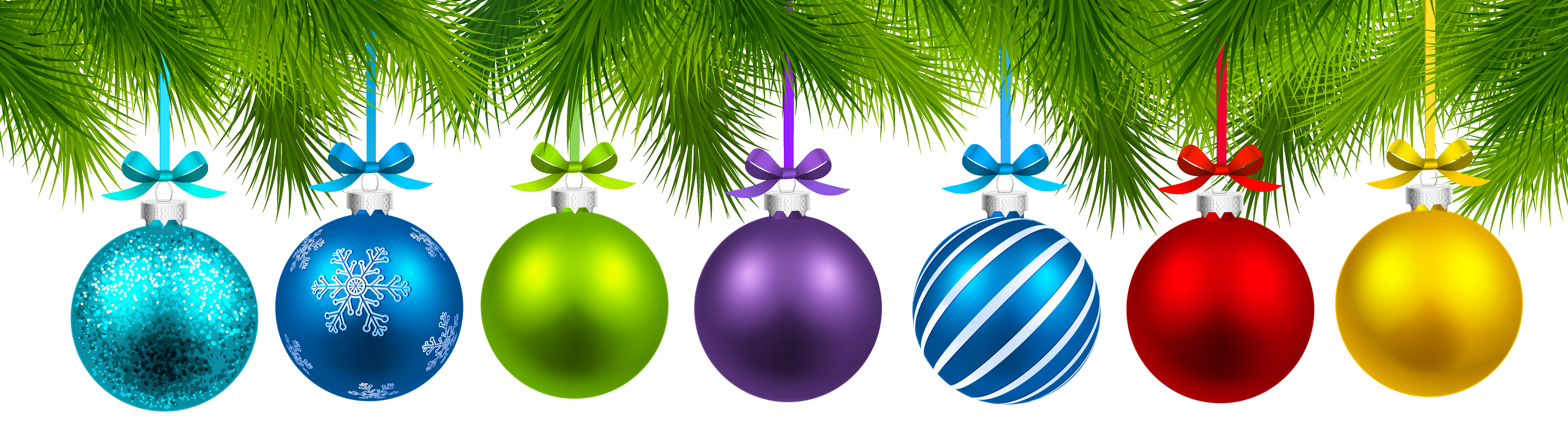 Christmas Balls Decor PNG Clipart Image | Gallery Yopriceville ...