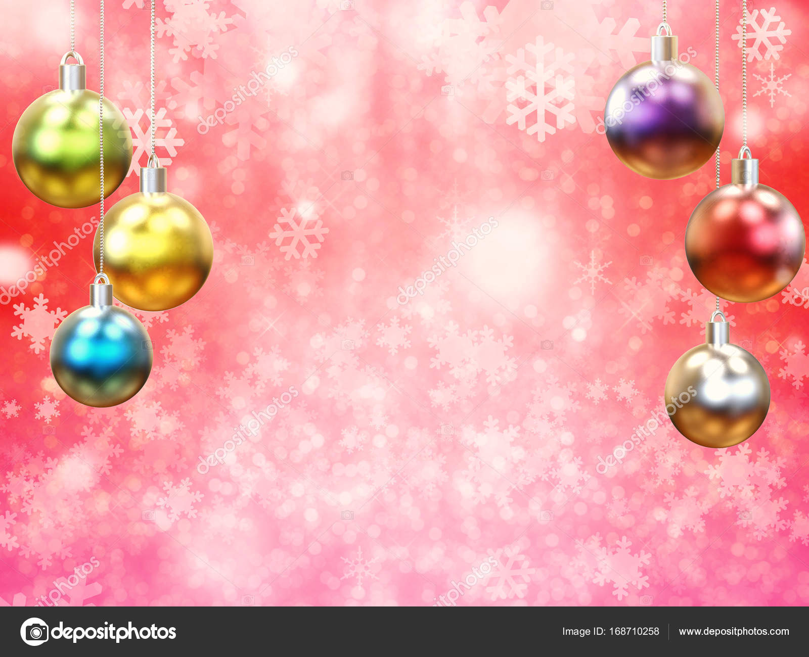 shiny christmas balls — Stock Photo © phonlamai #168710258