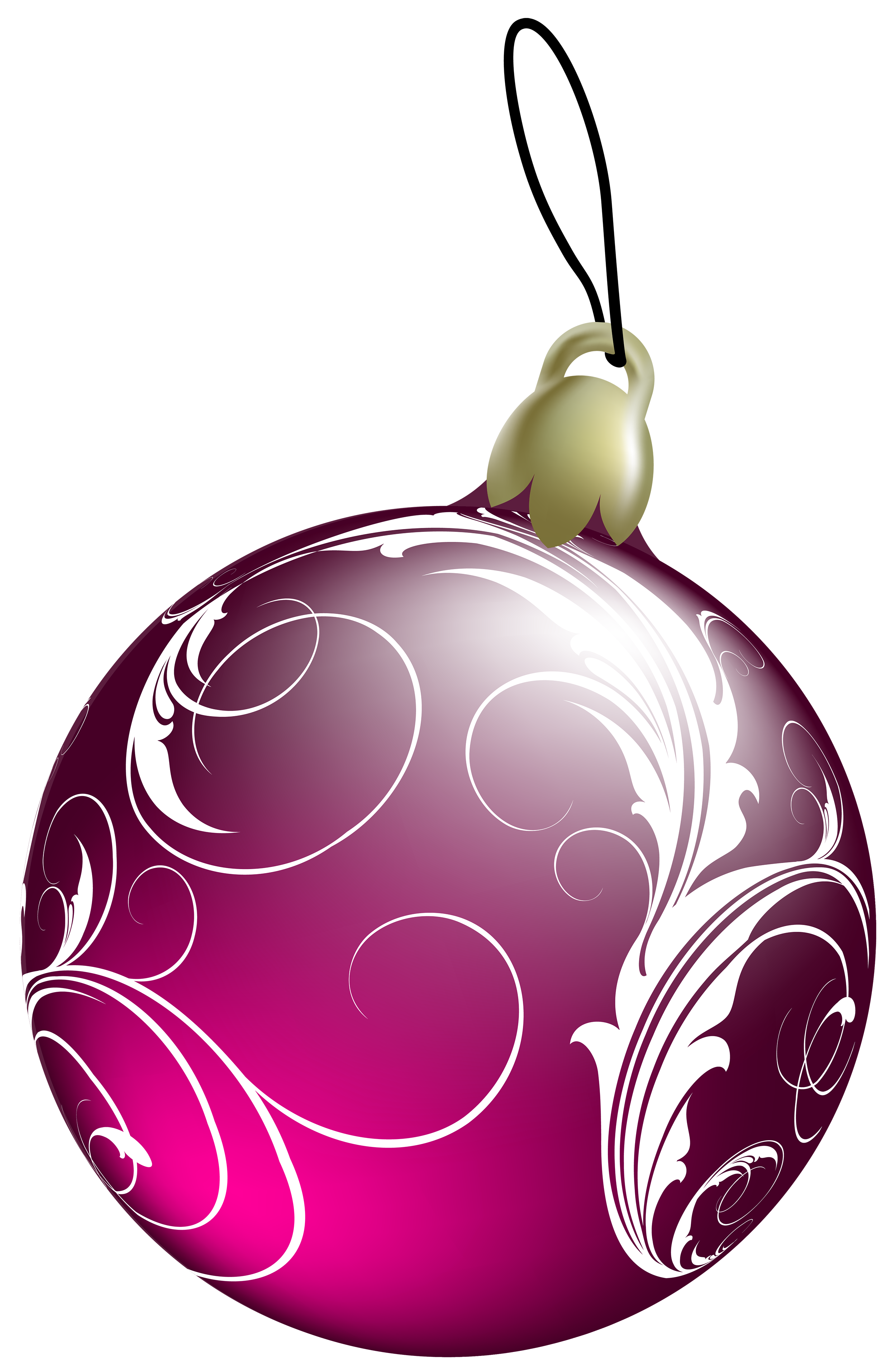 Pink Christmas Ornaments Clip Art (44+)