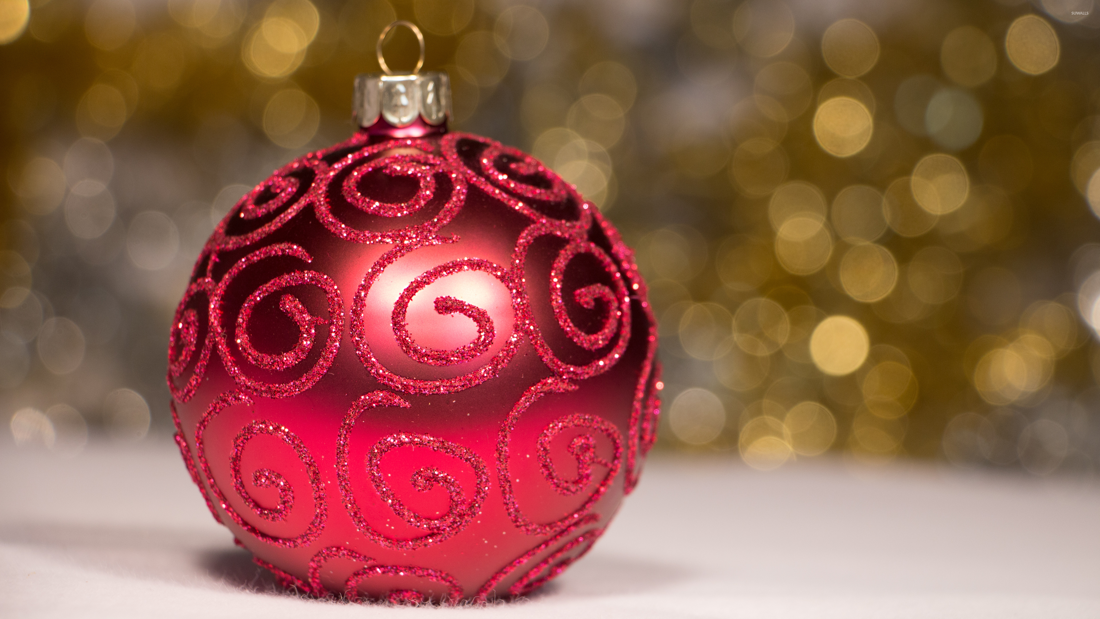 Elegant Christmas bauble wallpaper - Holiday wallpapers - #51173