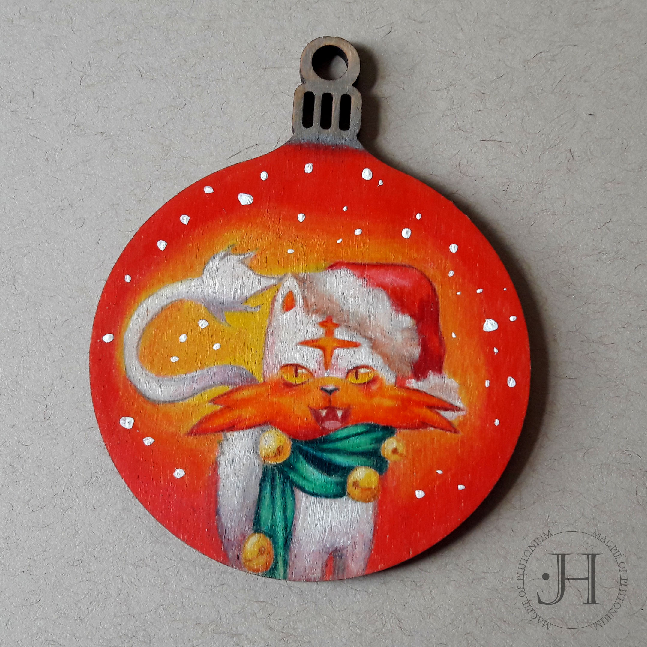 Shiny Litten Christmas Bauble by magpie-of-plutonium on DeviantArt