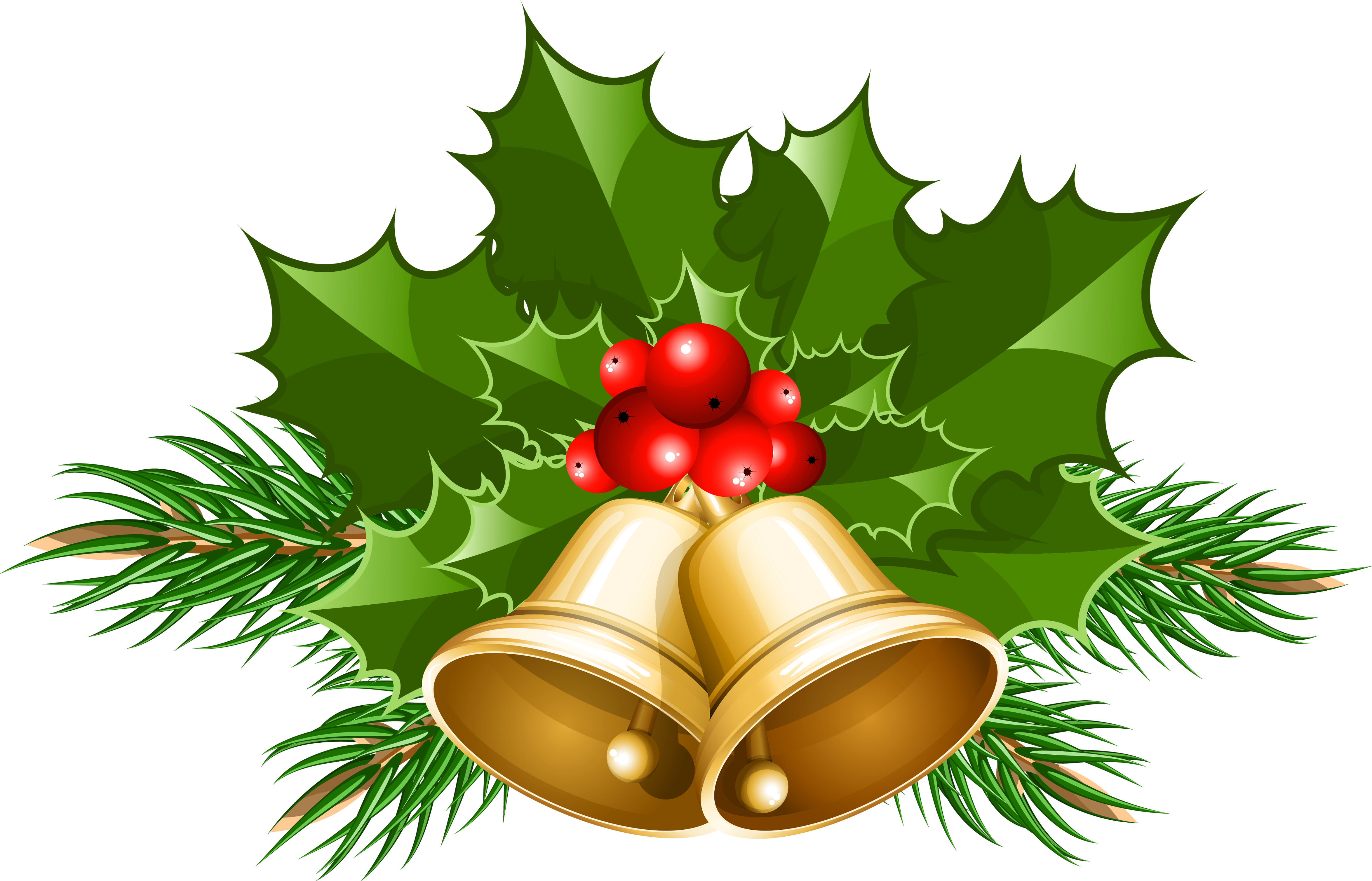 Large Transparent Christmas Bells PNG Clipart | Gallery ...
