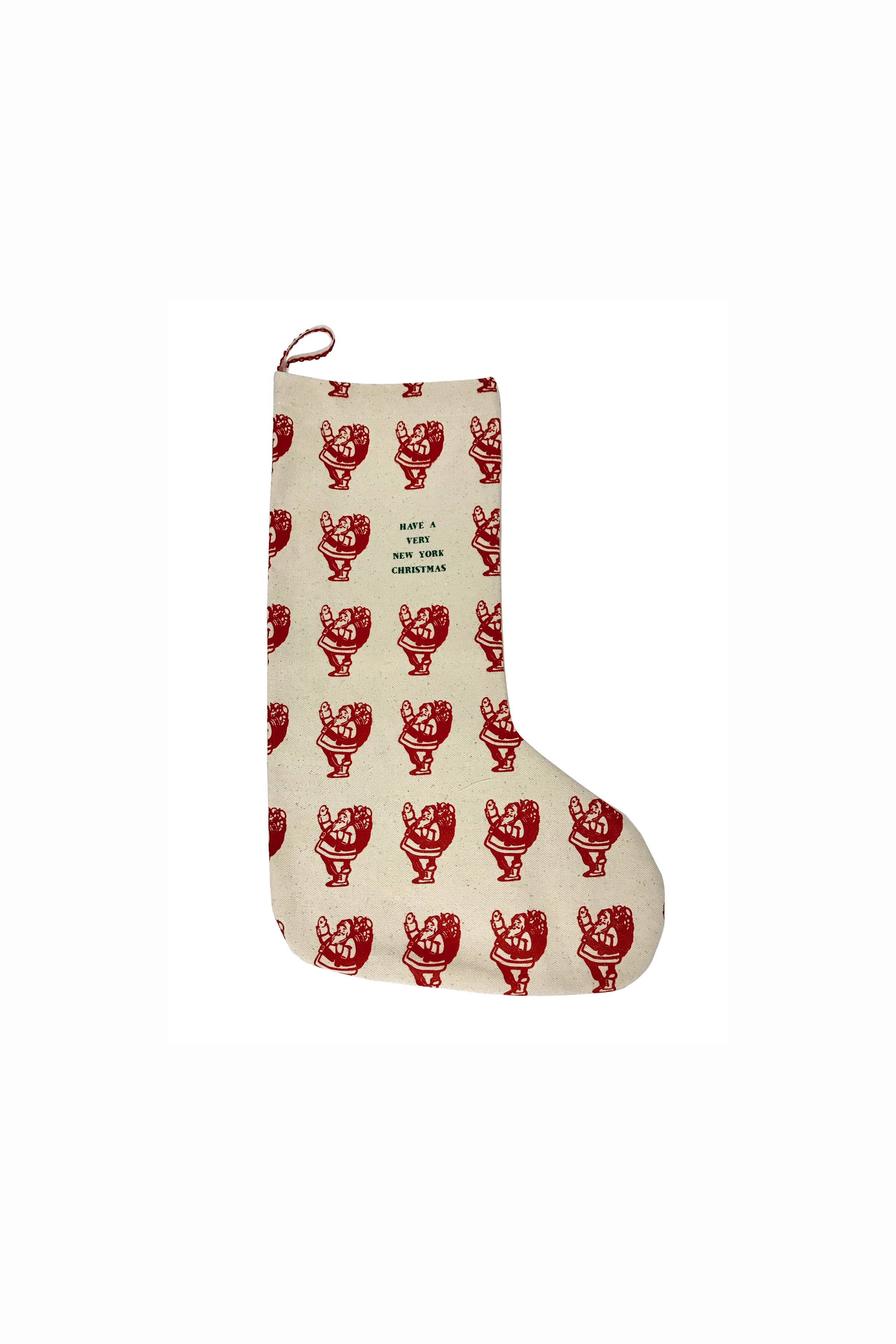 have a New York Christmas stocking | pamela barsky