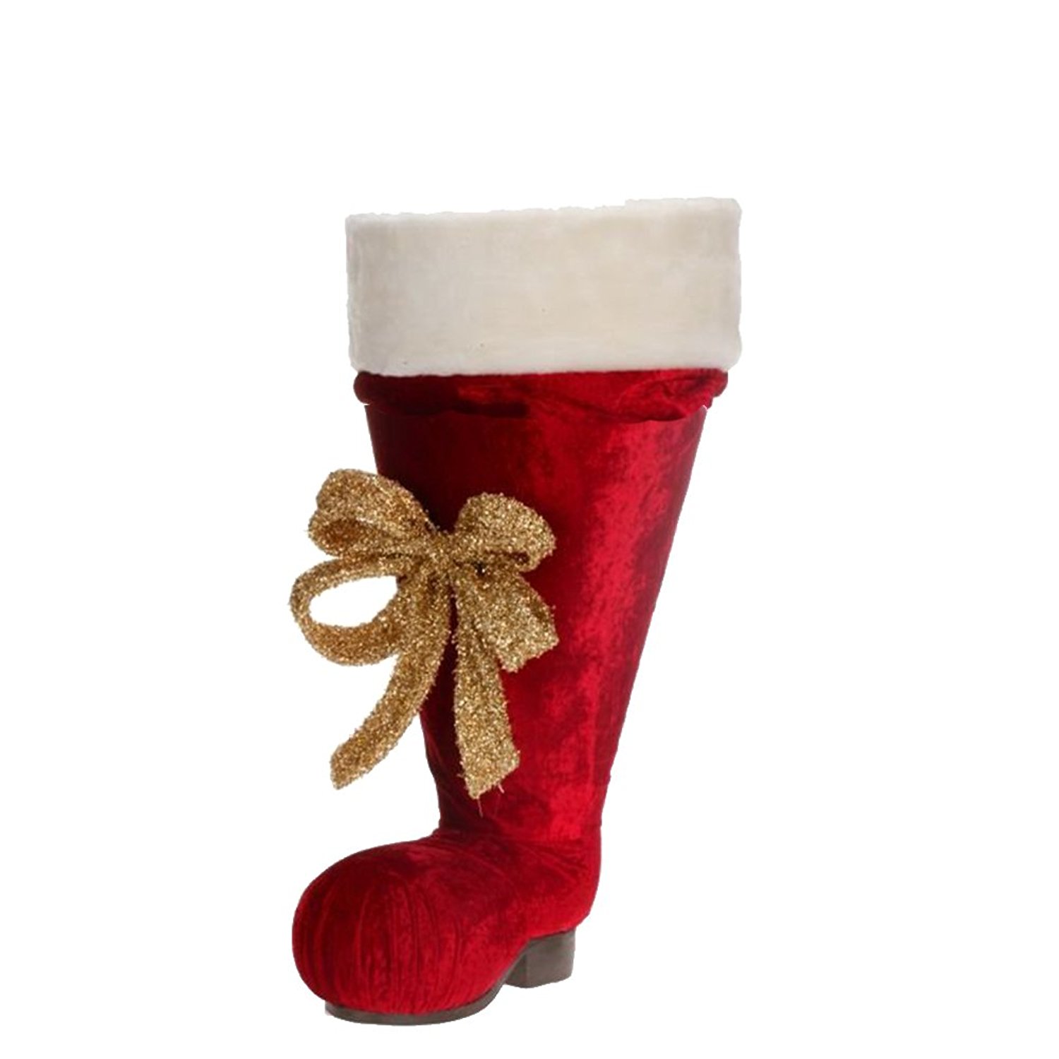 Amazon.com: Large Santa Boot Christmas Decoration 51-28182 by Mark ...