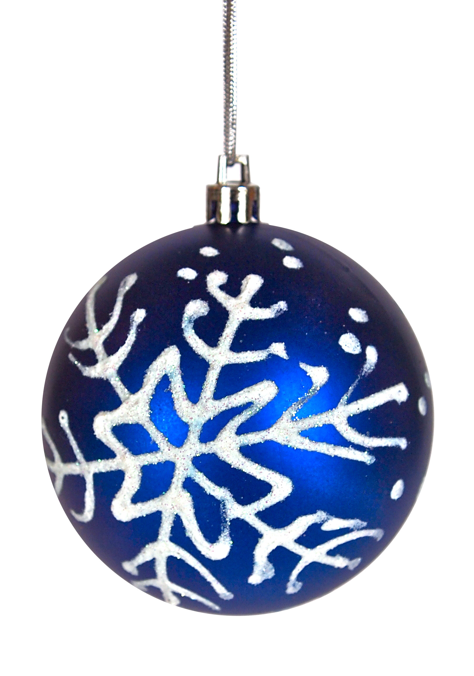 Isolated Blue Christmas Ornament | No cost royalty free stock