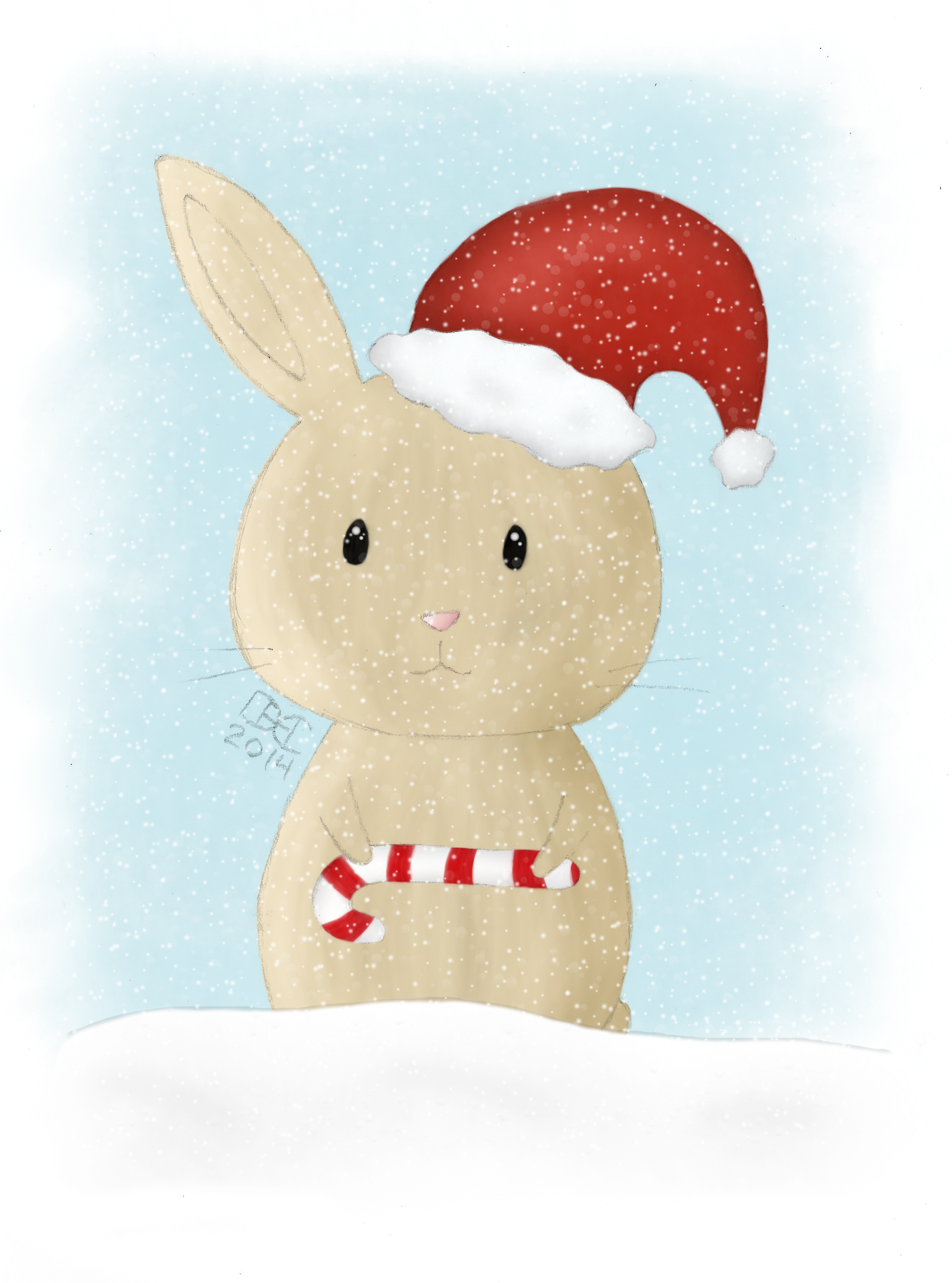 Christmas Bunny by RiCHToR-12 on DeviantArt