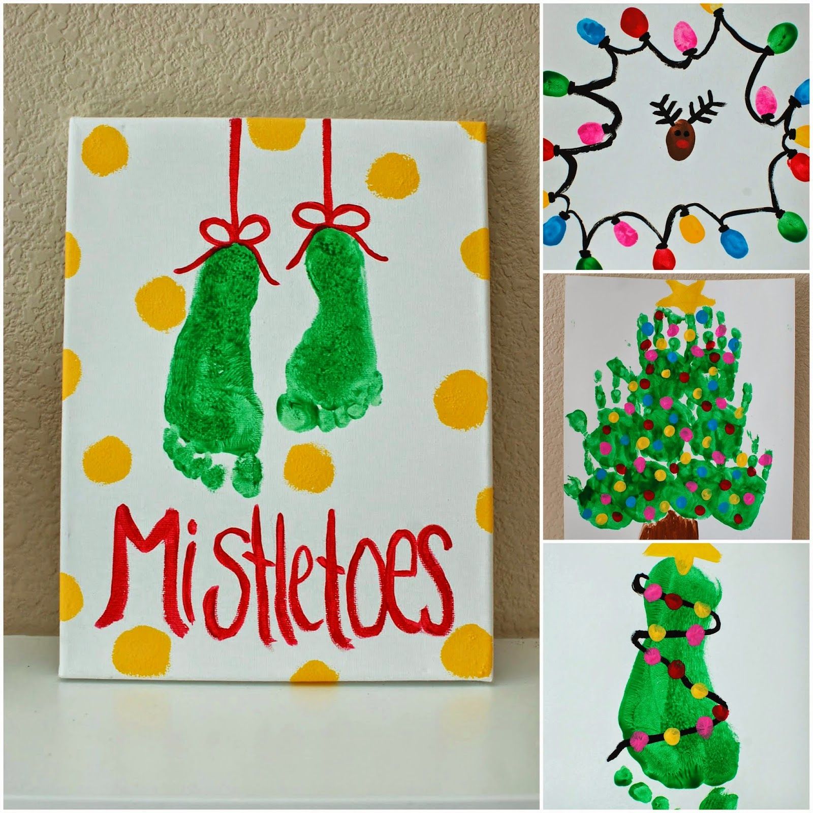 15 Awesome Christmas Cards to Make With Kids | Pretty cards ...