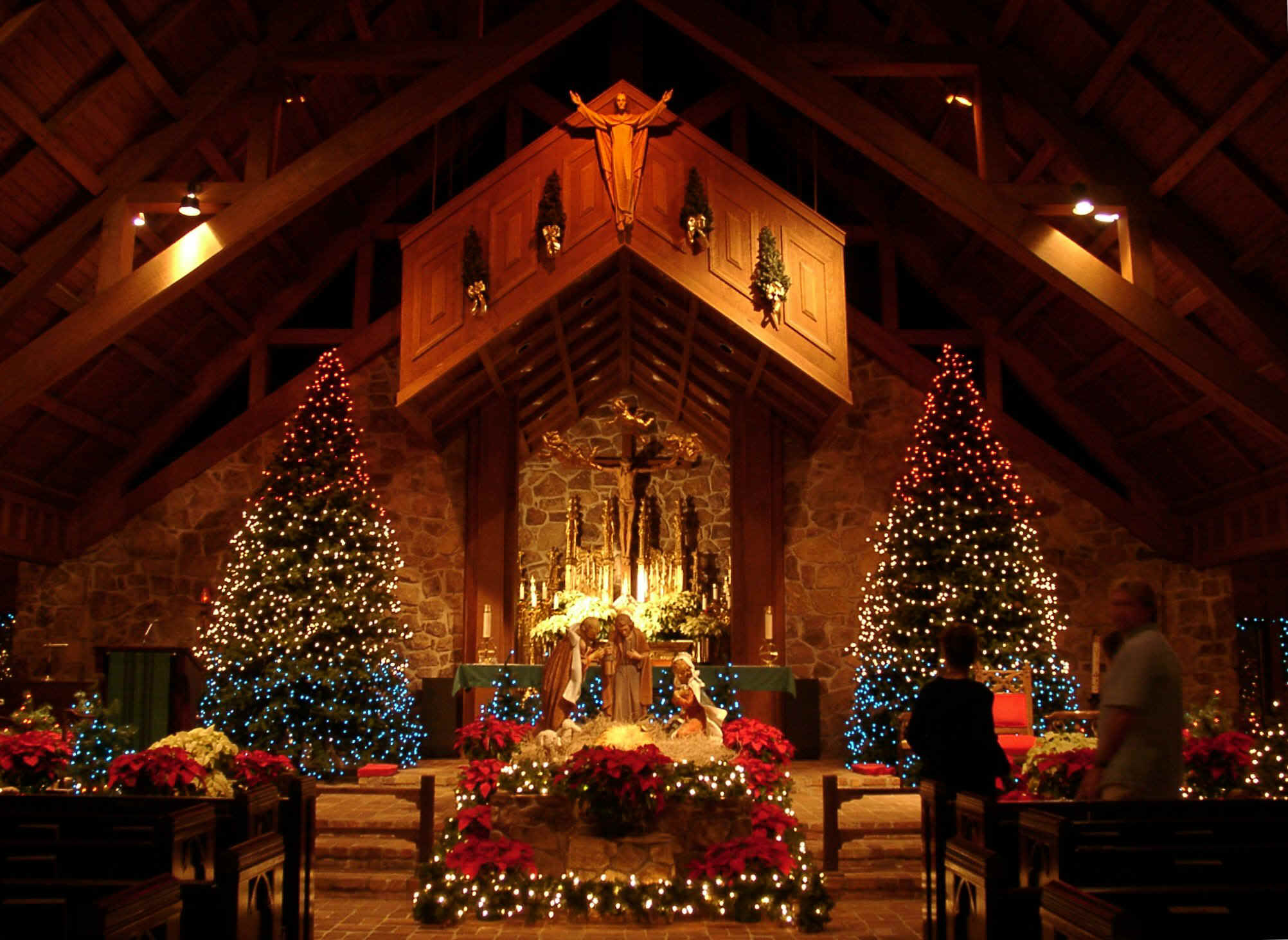 Christmas church photo