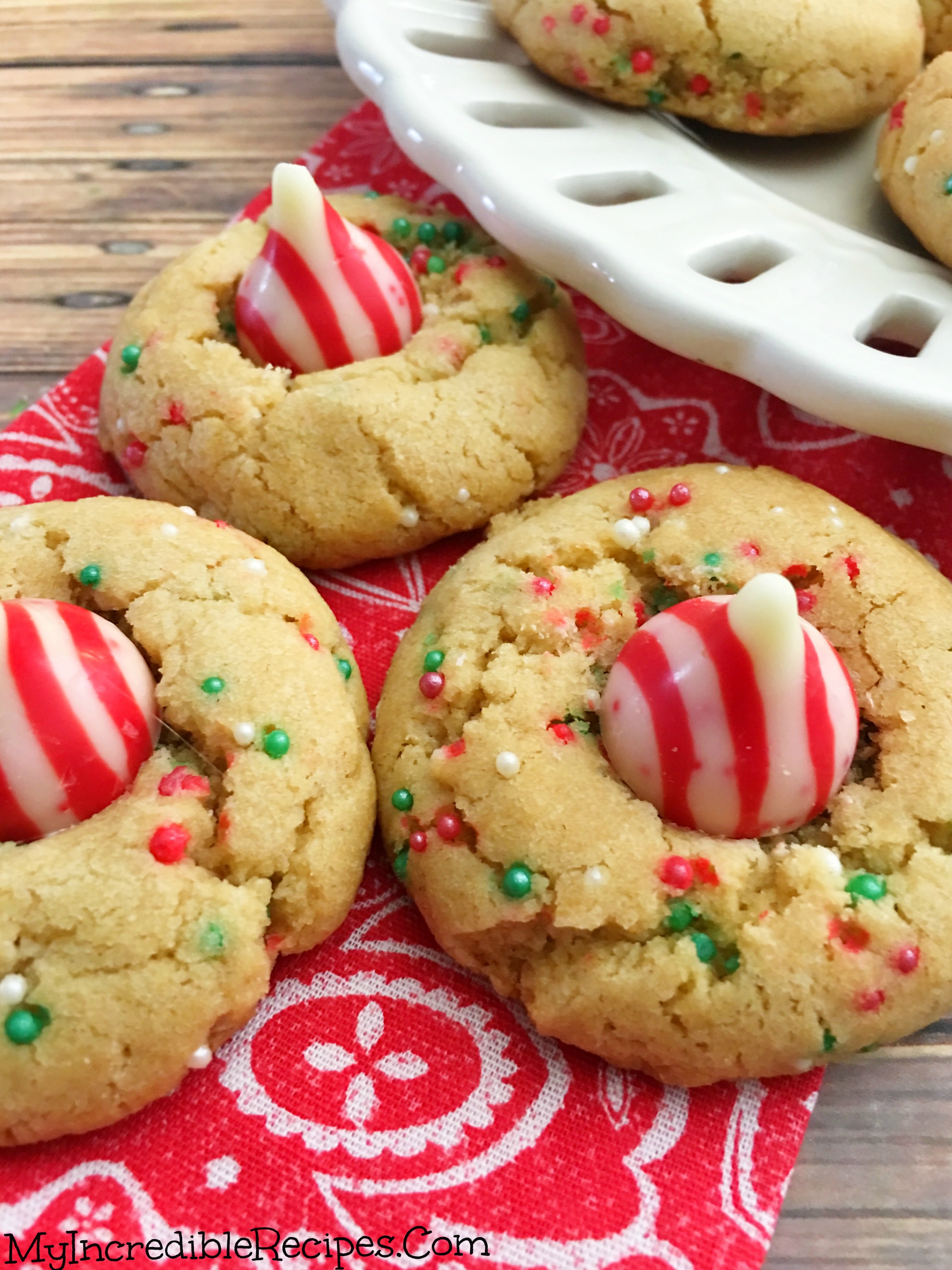 Peanut Butter Christmas Cookies!
