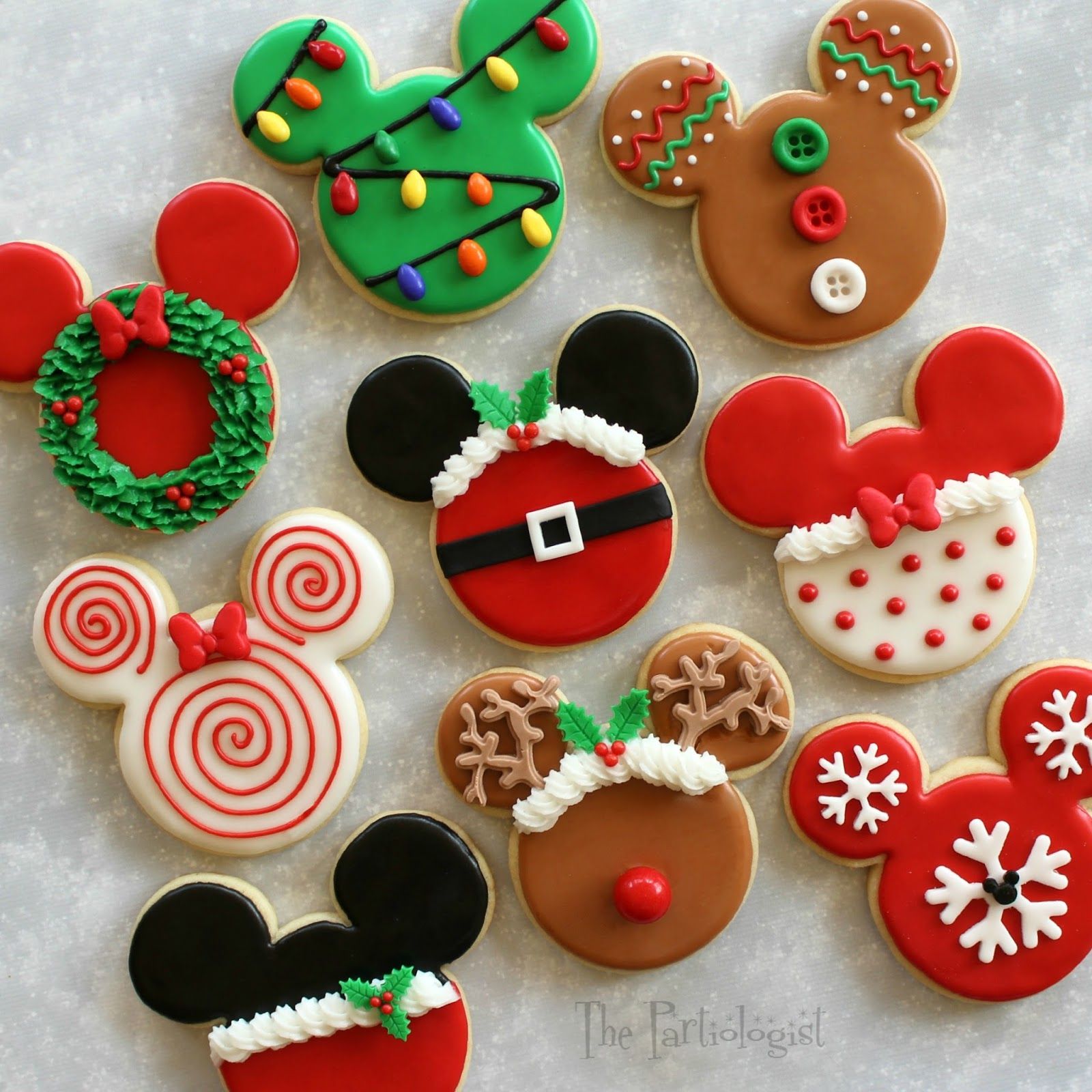 Disney Themed Christmas Cookies! | Christmas cookies, Sugar cookies ...