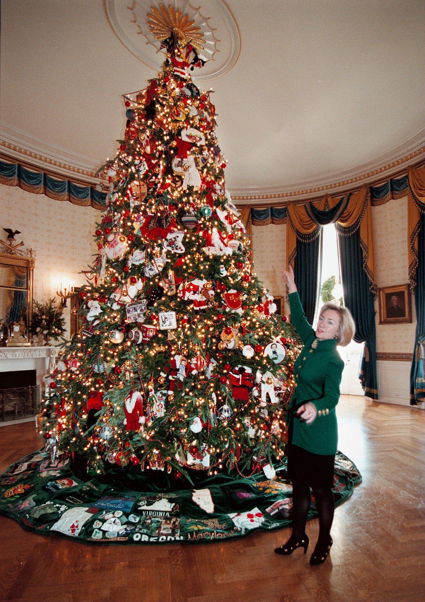 31 of the Most Spectacular White House Holiday Decorations From ...