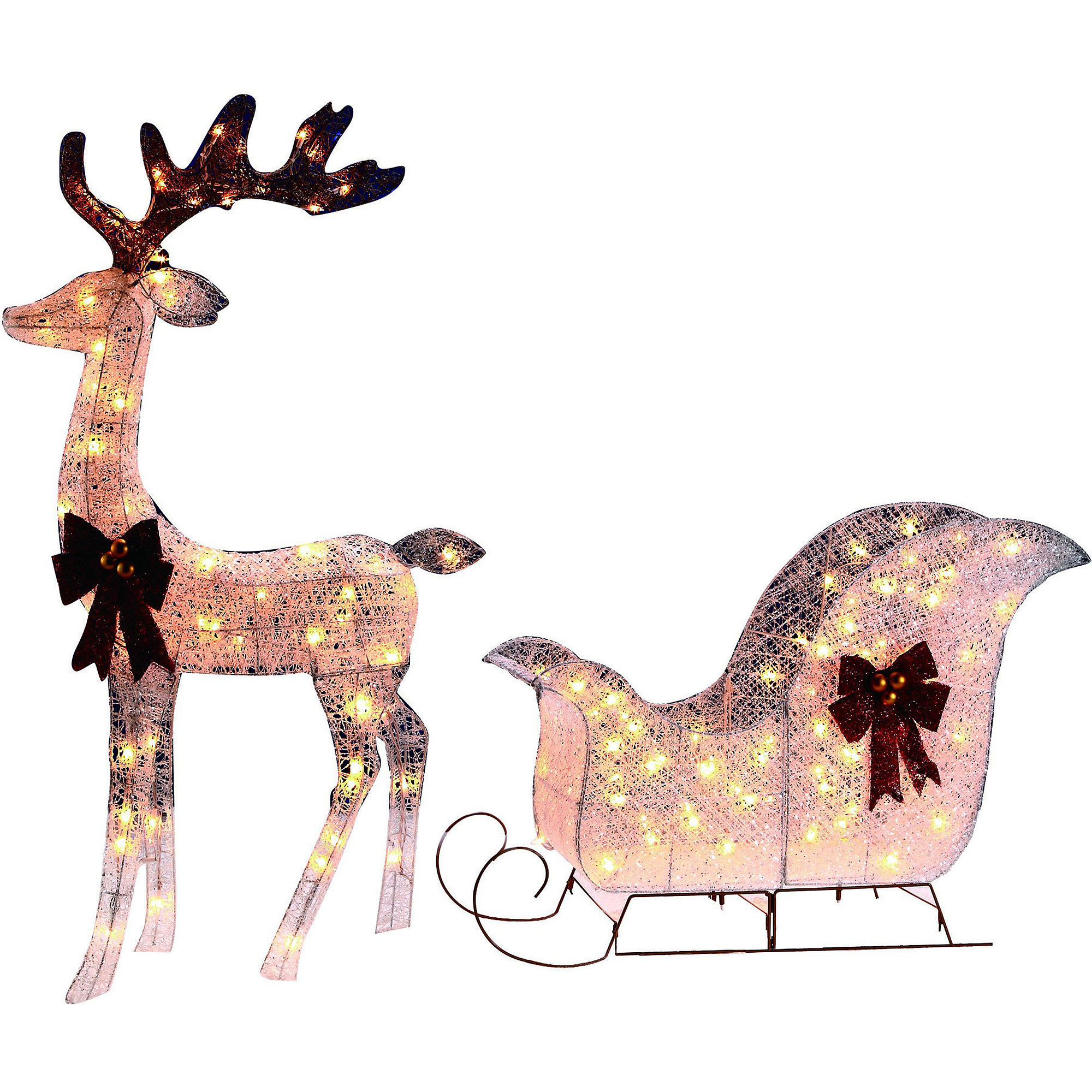 Free photo: Christmas Deers - Animal, Christmas, Deer - Free Download