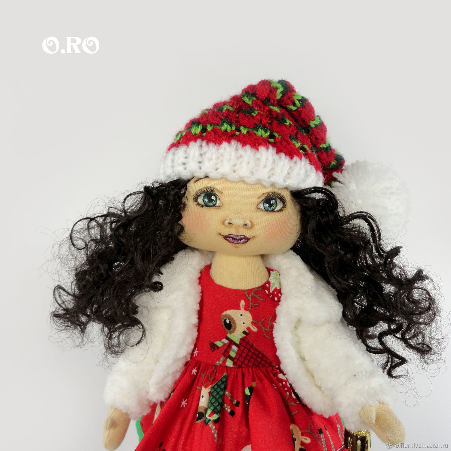 Interior Christmas doll – shop online on Livemaster with shipping ...