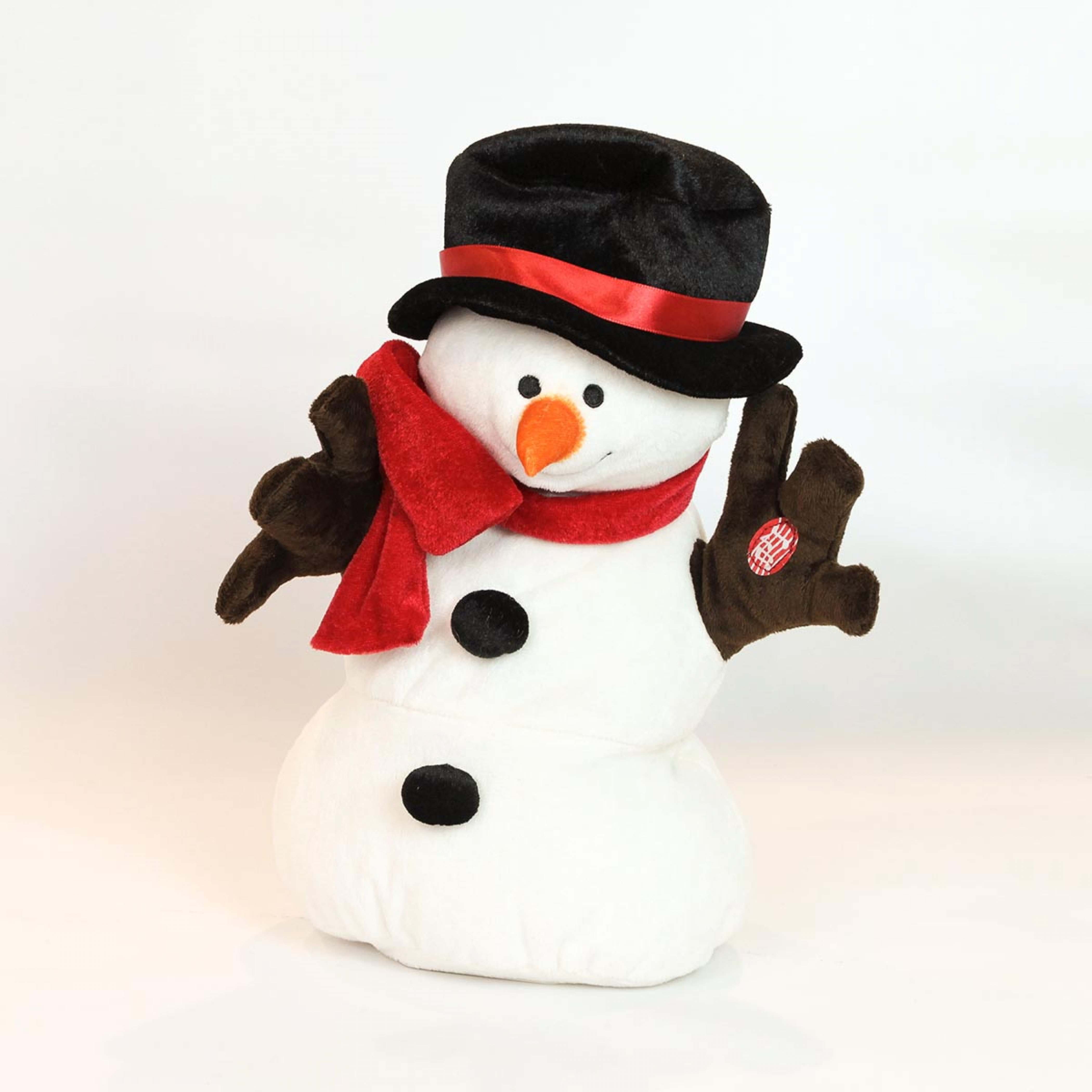 Animated Singing and Dancing Light Up Snowman Christmas Figure