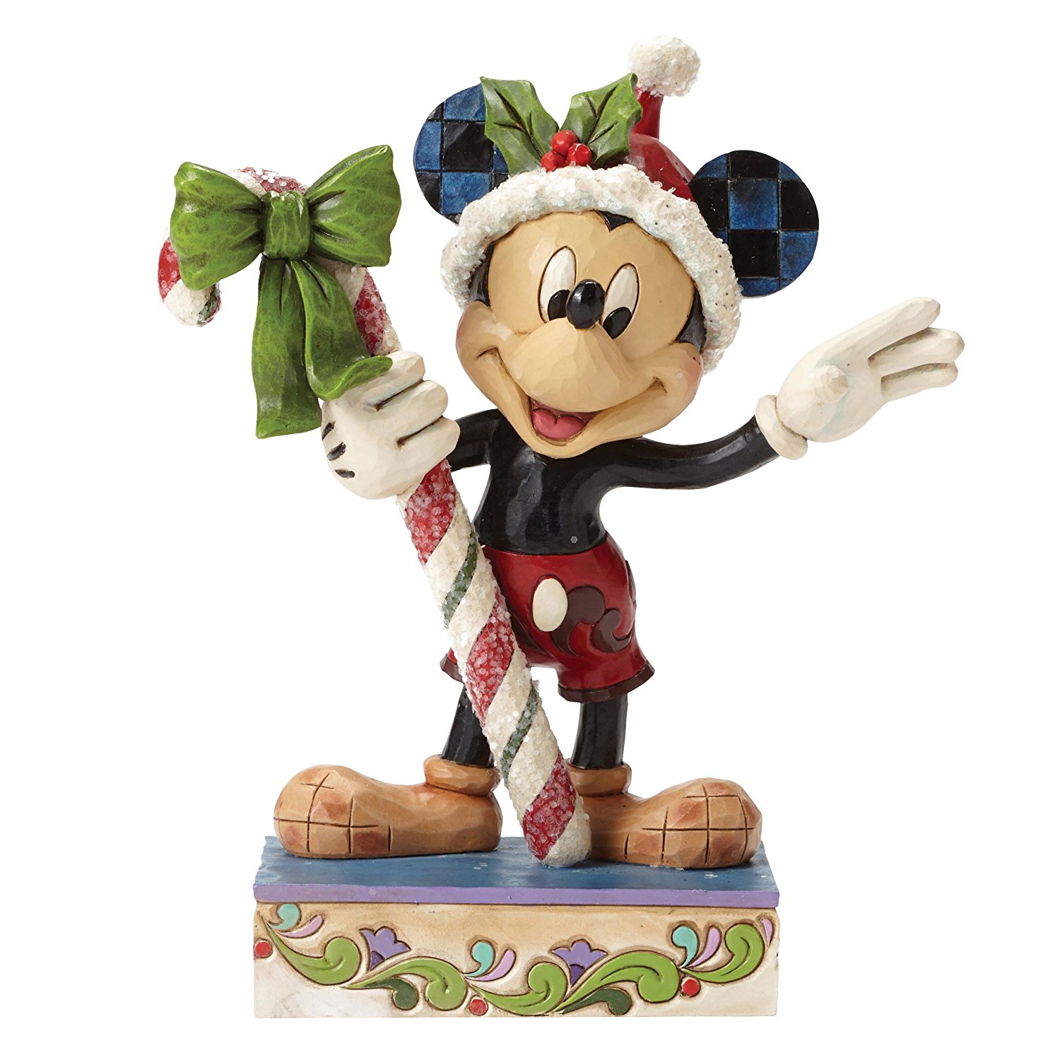 Amazon.com: Disney Traditions by Jim Shore Christmas Mickey Mouse ...