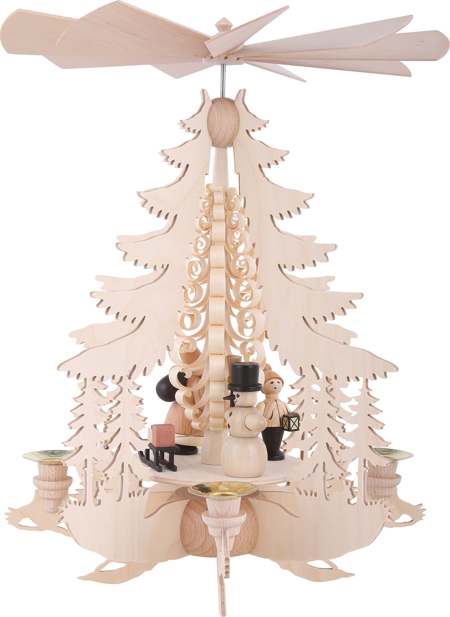 1-Tier Pyramid - Christmas Figures (35 cm/14in) by Taulin