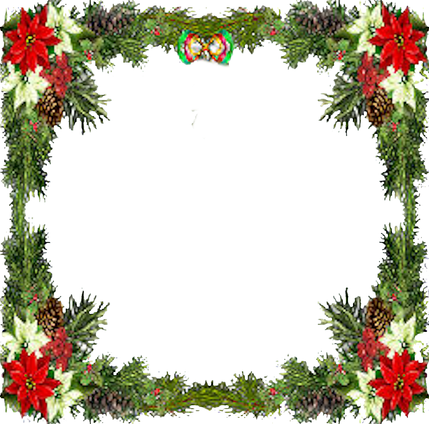 Christmas frame photo