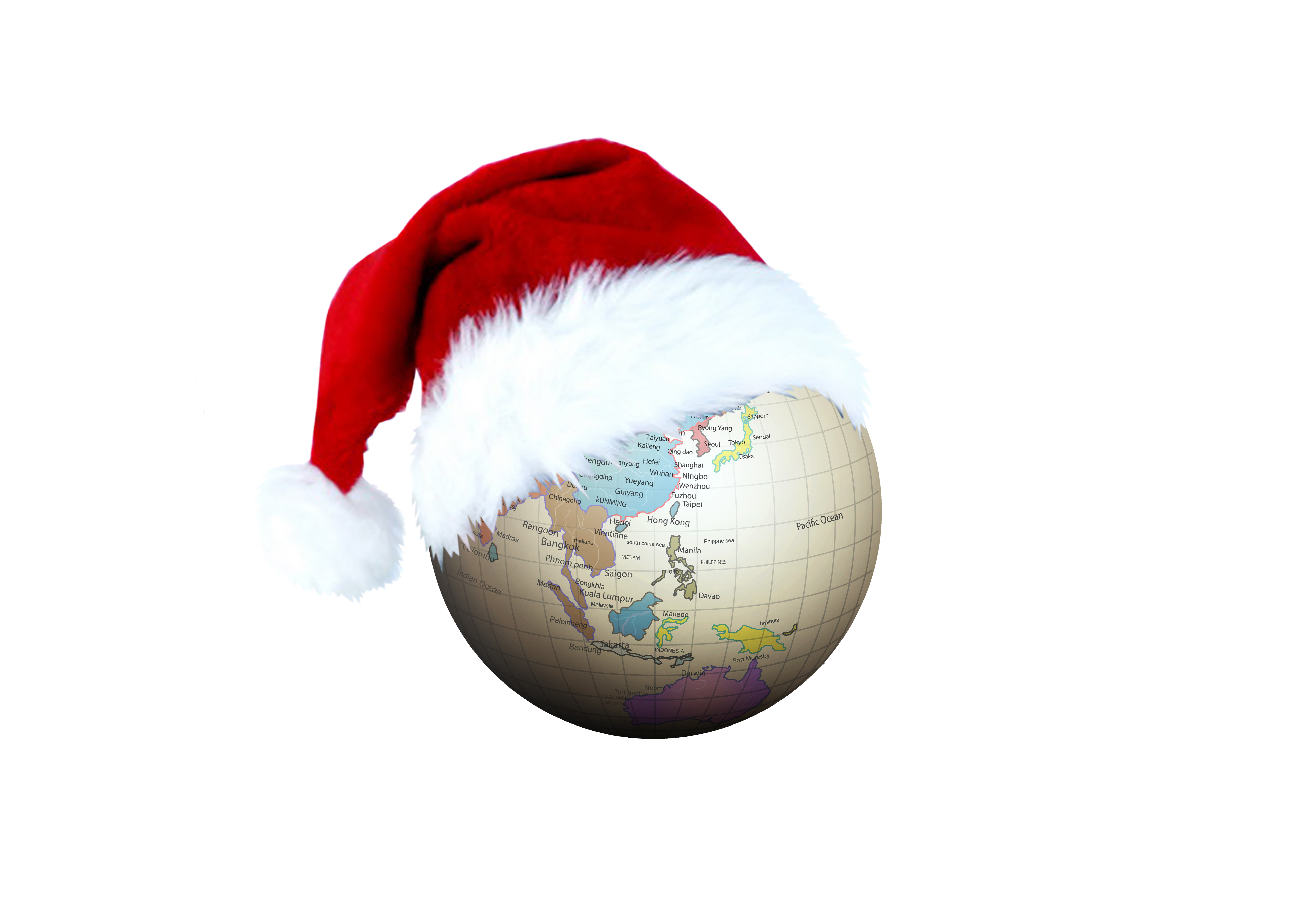 Christmas globe photo