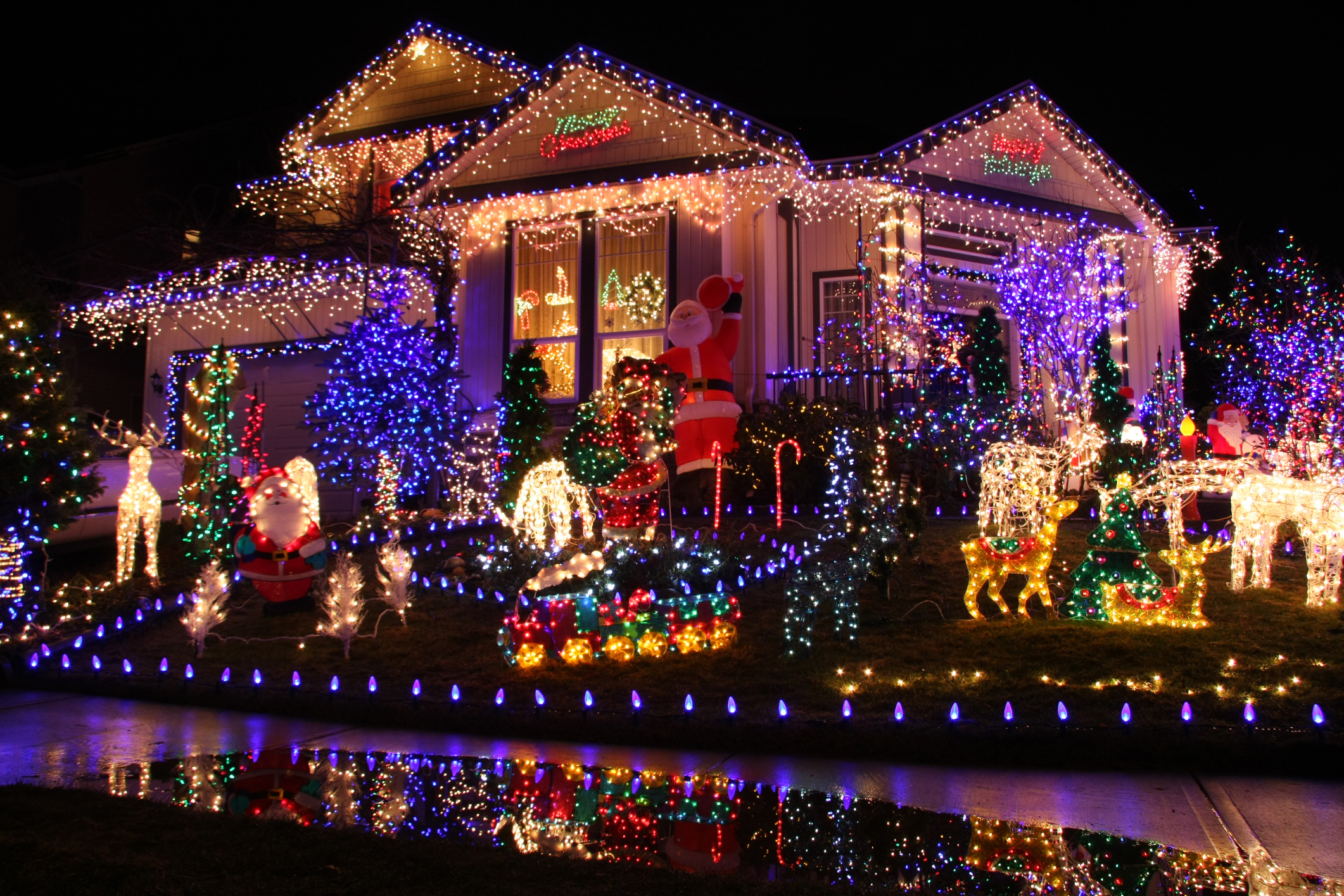 Christmas Lights Best House Fairfield - Homes Alternative | #58984
