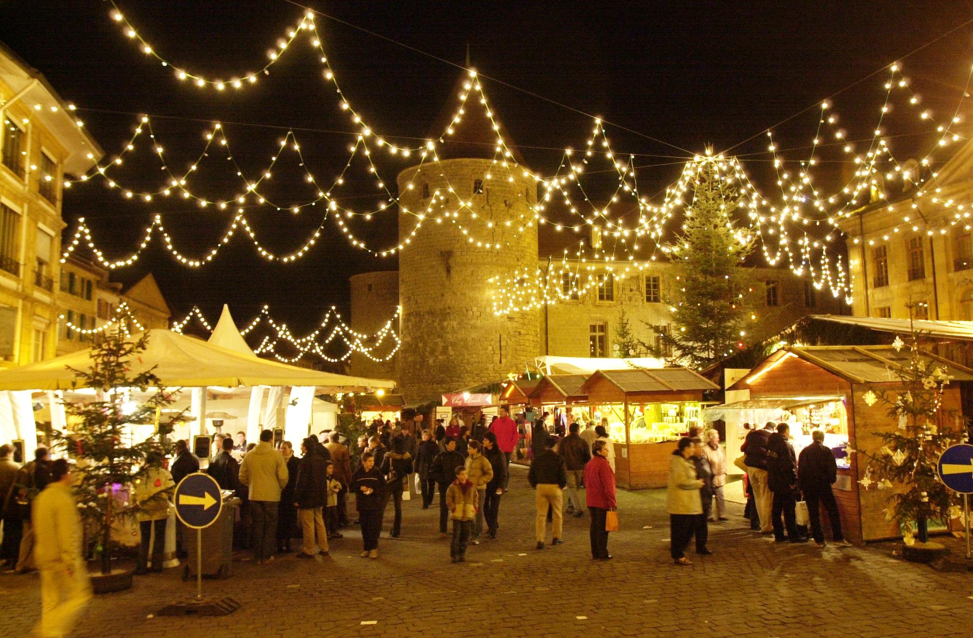 Christmas Market in Yverdon-les-Bains - Yverdon-les-Bains Region ...