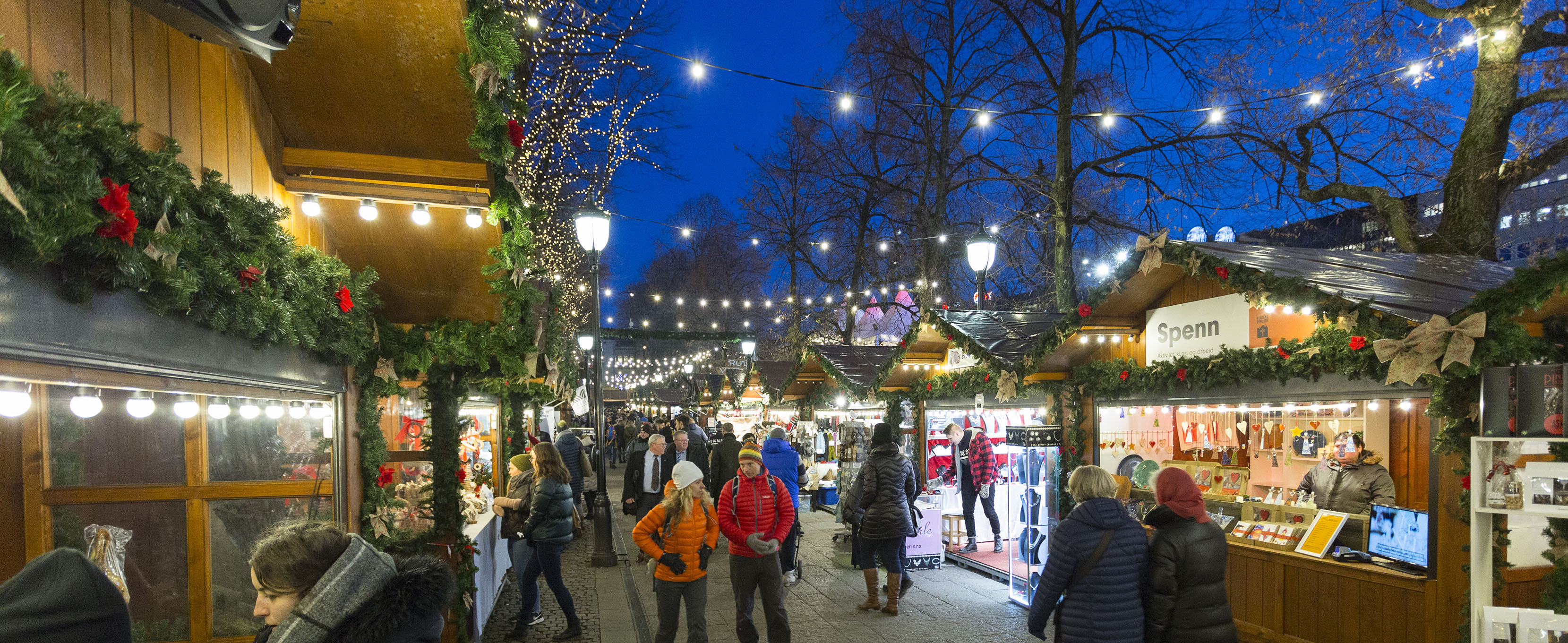 Christmas markets in Oslo, Norway