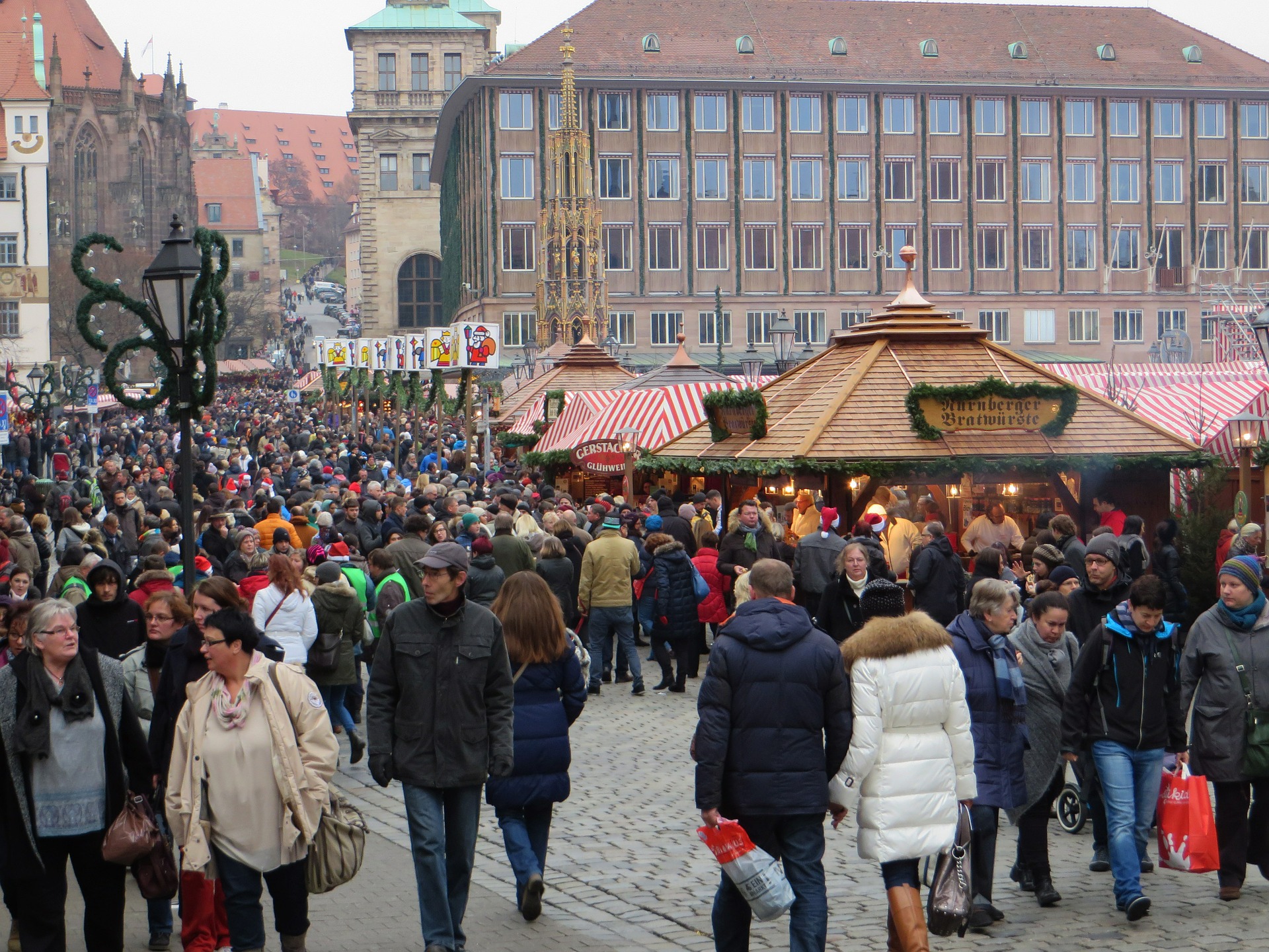 Christmas market photo